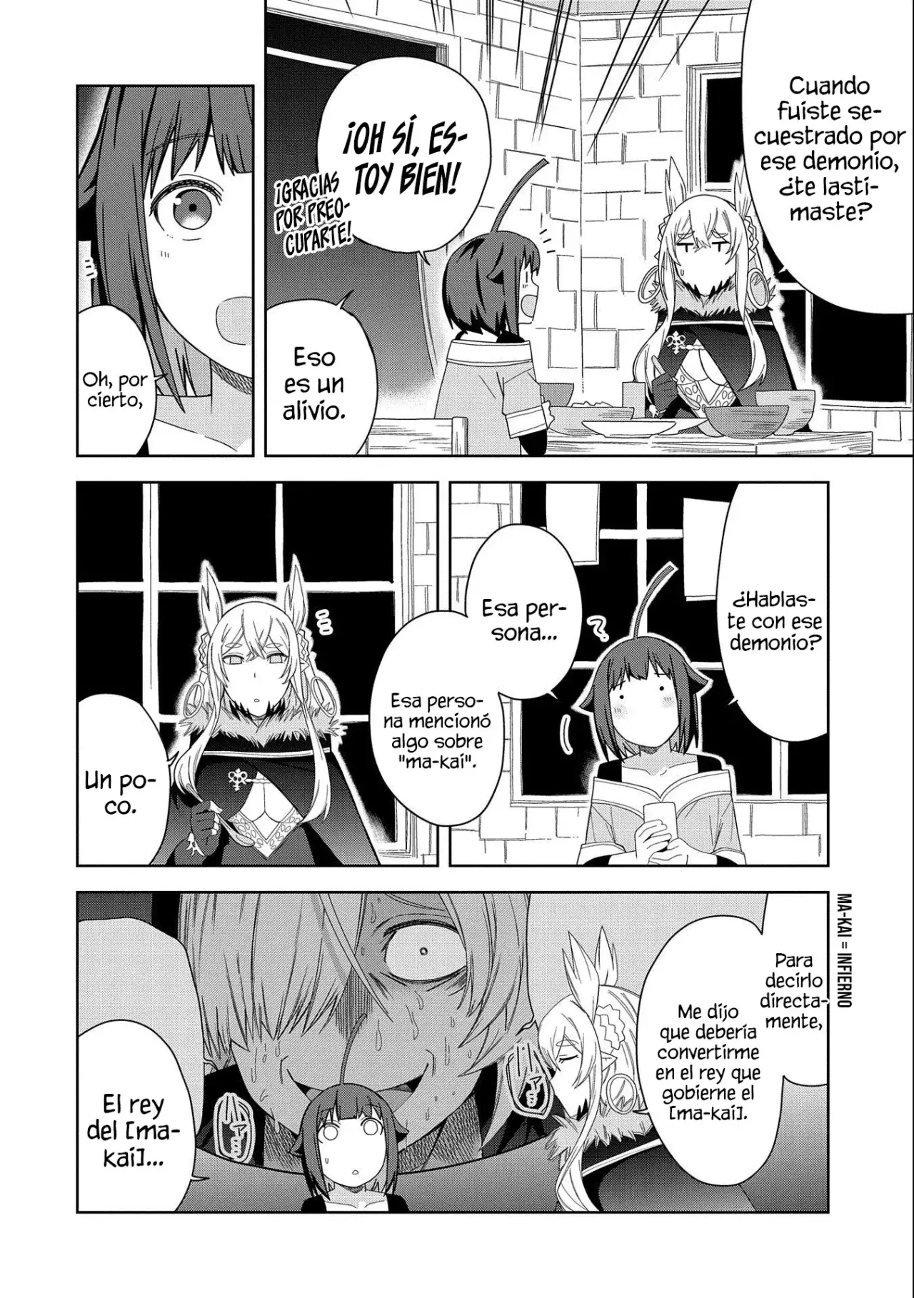 Invoqué al diablo para hacer realidad mi deseo, pero era muy hermosa, así que me casé con ella ~ Mi nueva esposa es el diablo ~ Capitulo 30 página 28