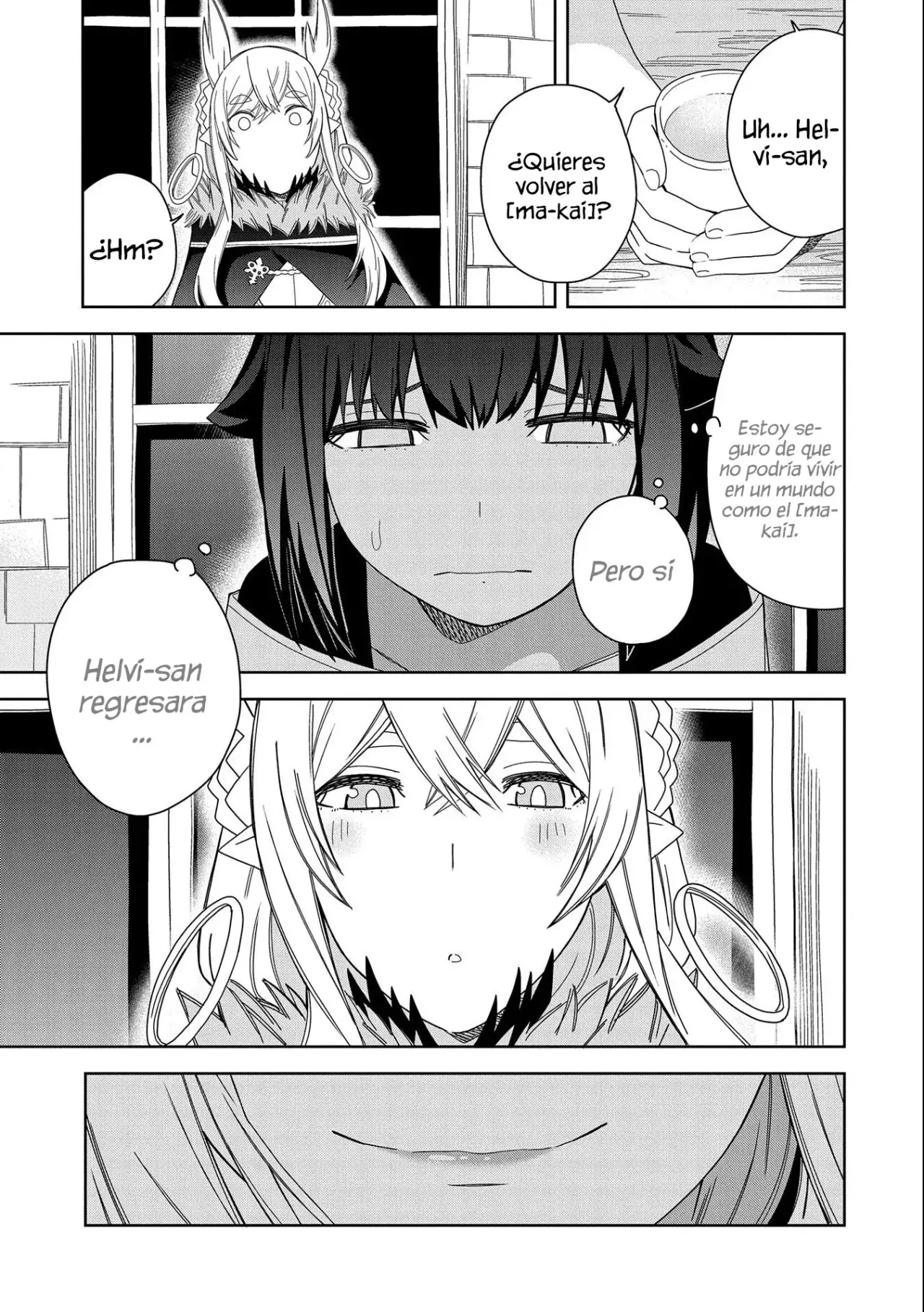 Invoqué al diablo para hacer realidad mi deseo, pero era muy hermosa, así que me casé con ella ~ Mi nueva esposa es el diablo ~ Capitulo 30 página 29