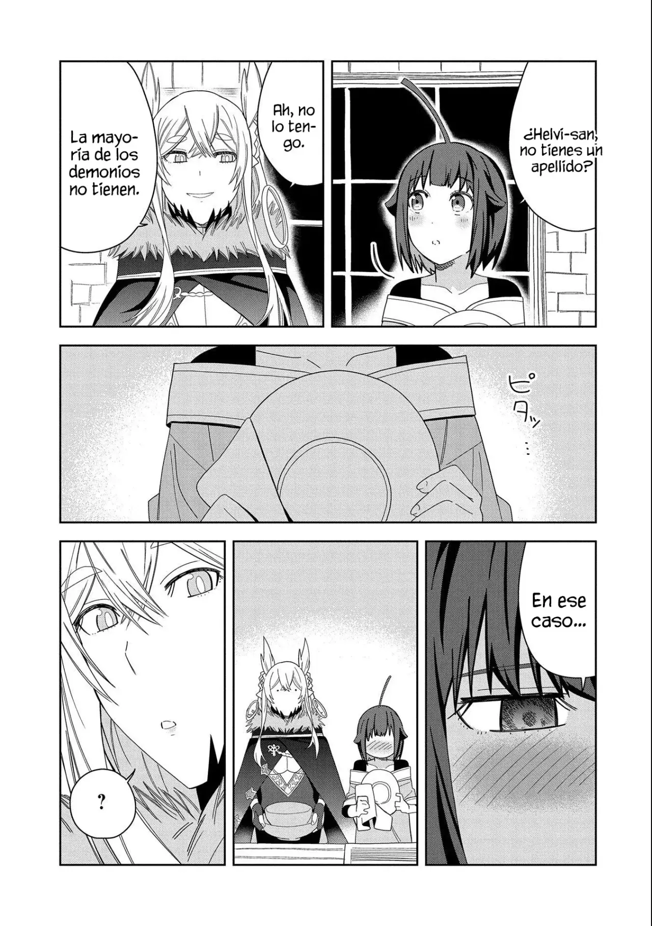 Invoqué al diablo para hacer realidad mi deseo, pero era muy hermosa, así que me casé con ella ~ Mi nueva esposa es el diablo ~ Capitulo 30 página 33