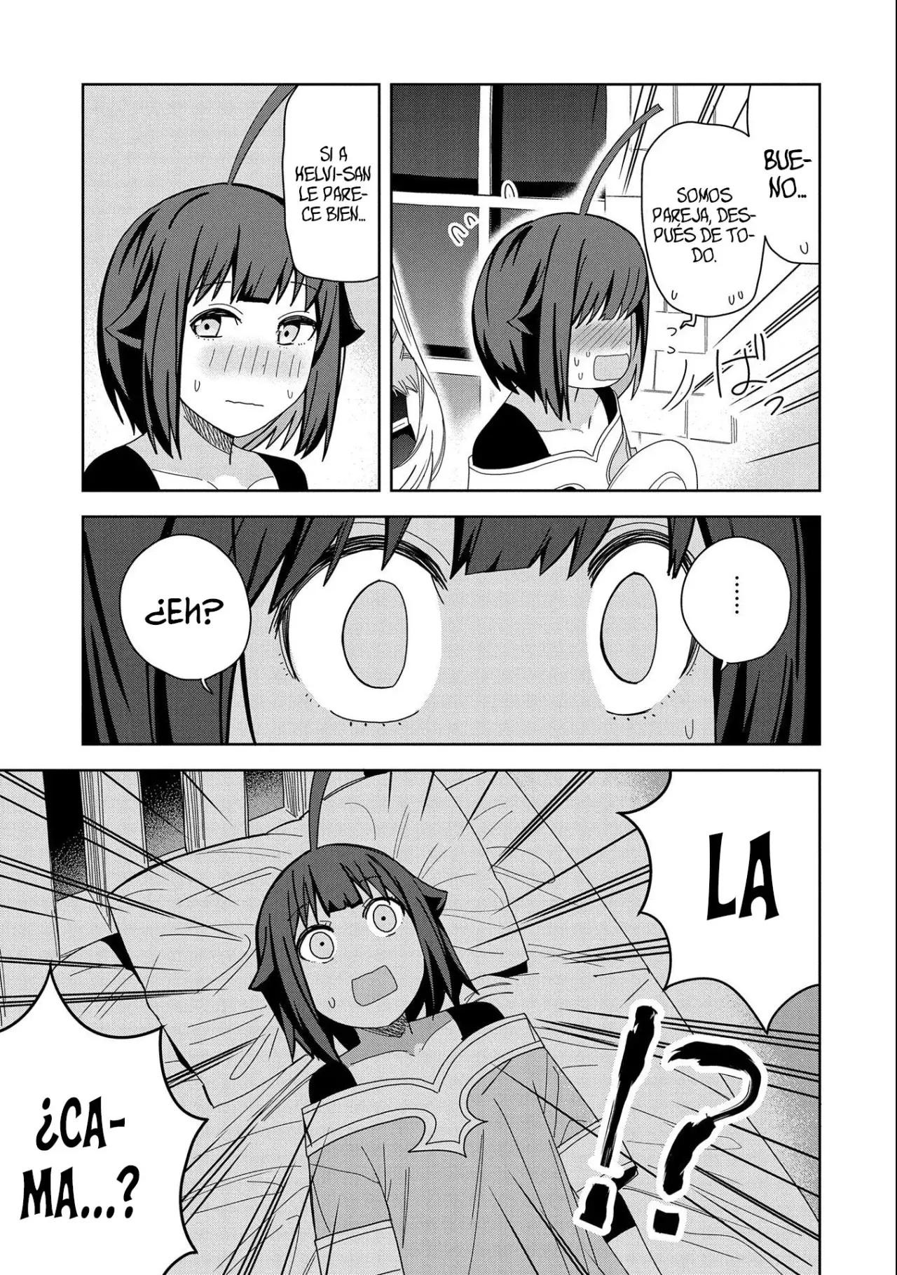 Invoqué al diablo para hacer realidad mi deseo, pero era muy hermosa, así que me casé con ella ~ Mi nueva esposa es el diablo ~ Capitulo 30 página 35