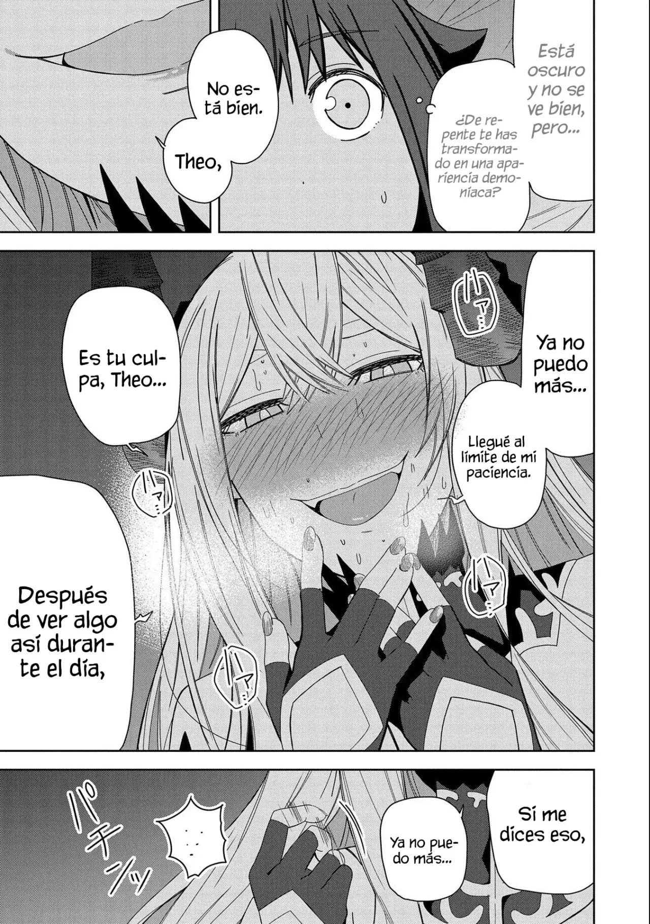 Invoqué al diablo para hacer realidad mi deseo, pero era muy hermosa, así que me casé con ella ~ Mi nueva esposa es el diablo ~ Capitulo 30 página 37