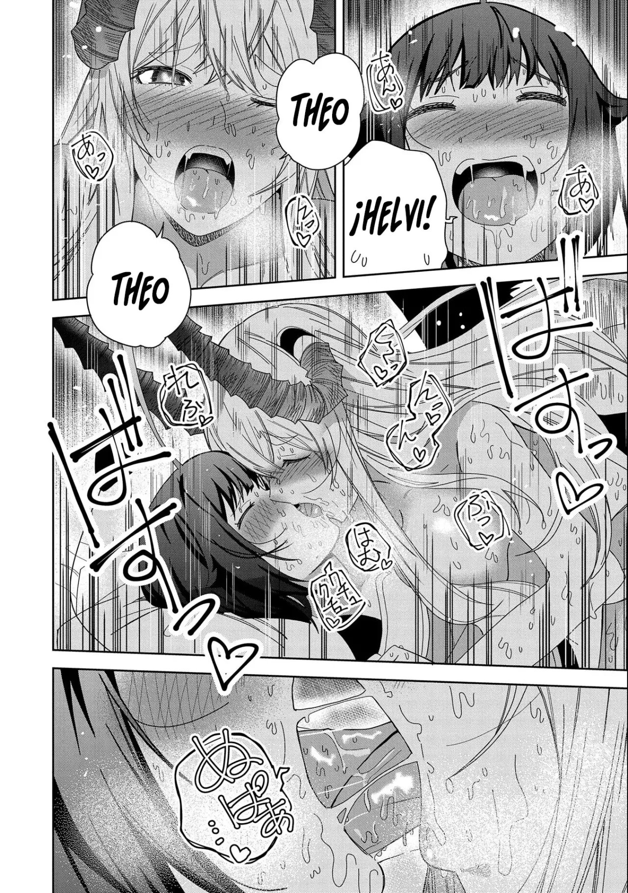 Invoqué al diablo para hacer realidad mi deseo, pero era muy hermosa, así que me casé con ella ~ Mi nueva esposa es el diablo ~ Capitulo 31 página 23
