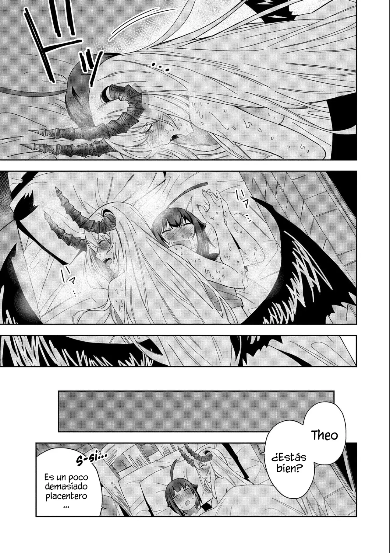 Invoqué al diablo para hacer realidad mi deseo, pero era muy hermosa, así que me casé con ella ~ Mi nueva esposa es el diablo ~ Capitulo 31 página 26