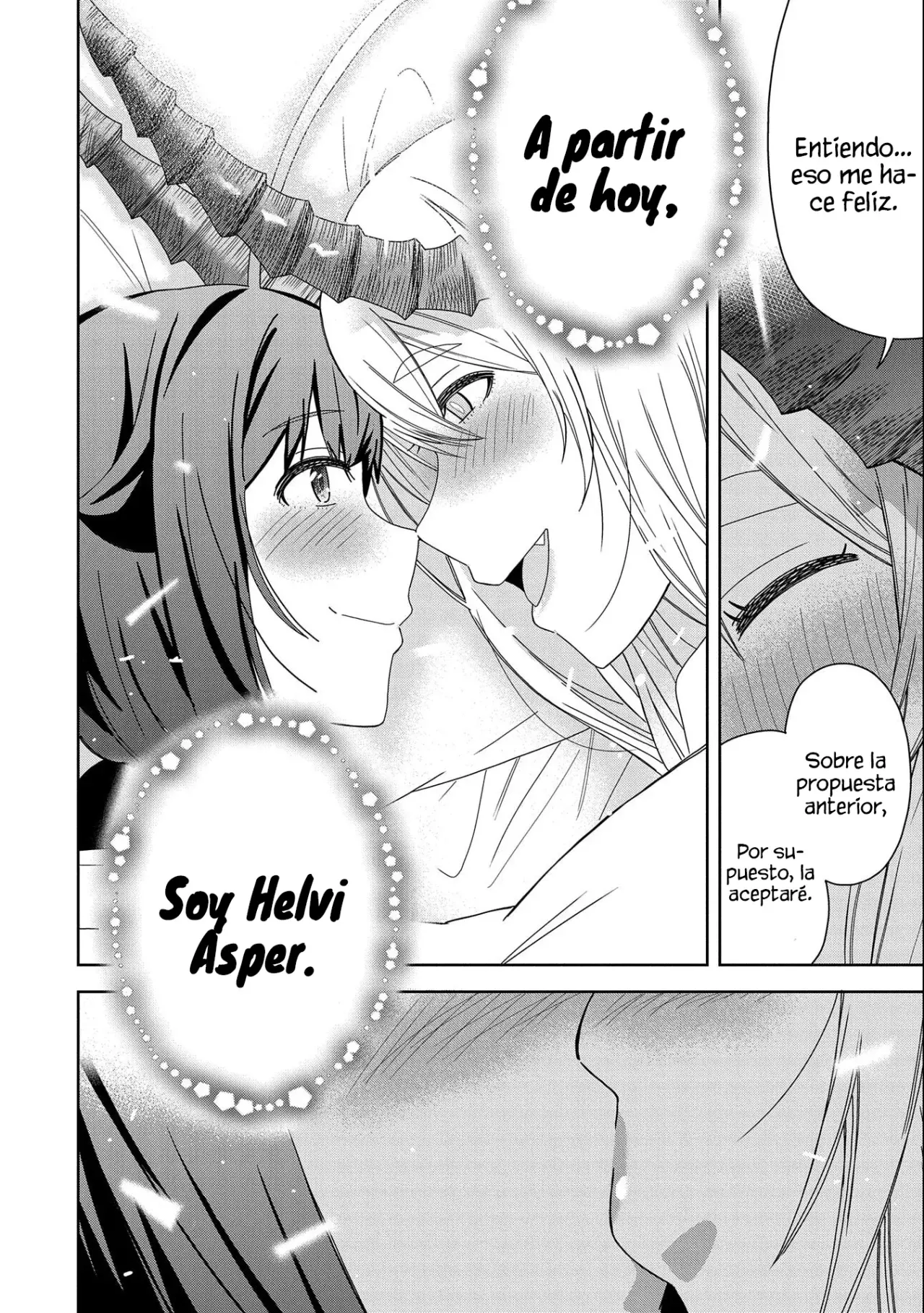 Invoqué al diablo para hacer realidad mi deseo, pero era muy hermosa, así que me casé con ella ~ Mi nueva esposa es el diablo ~ Capitulo 31 página 31