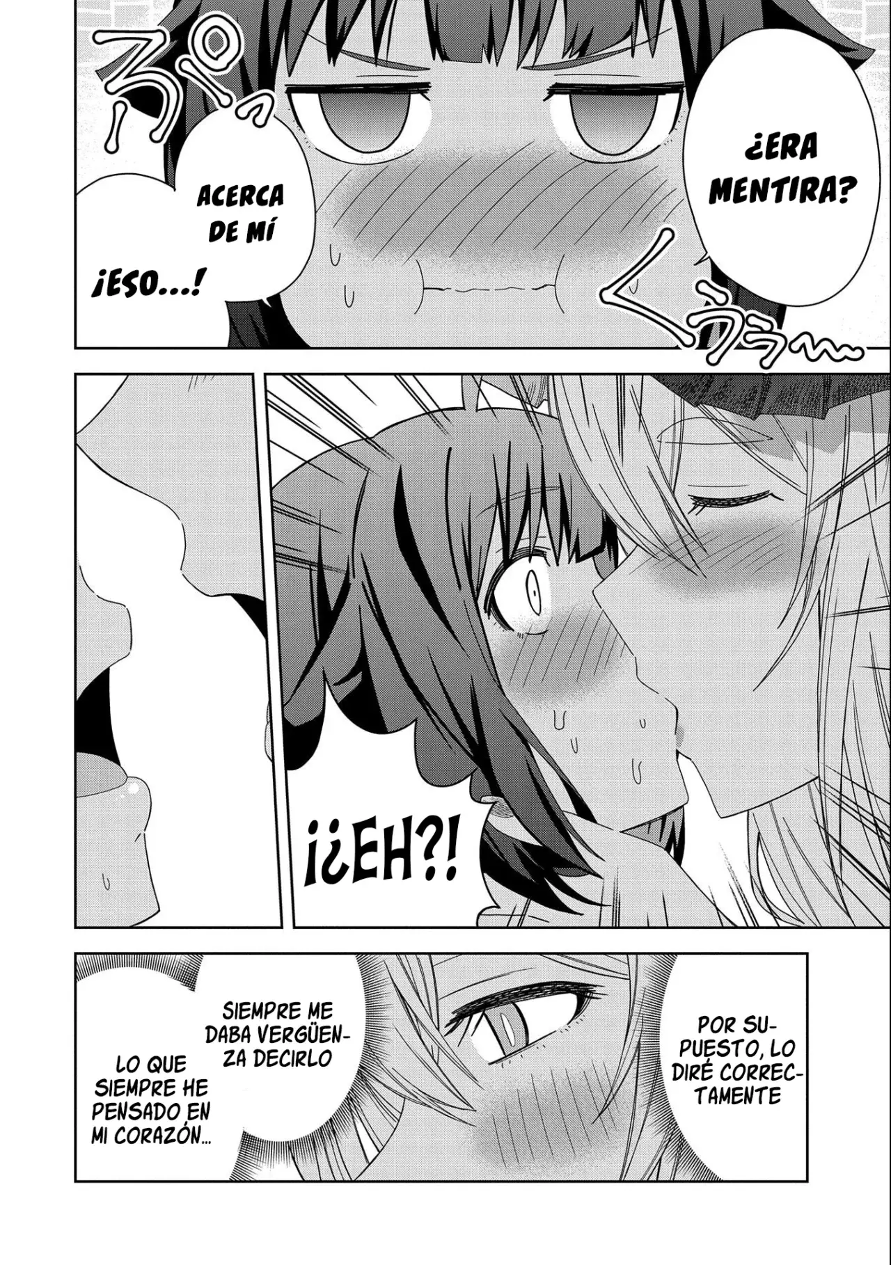 Invoqué al diablo para hacer realidad mi deseo, pero era muy hermosa, así que me casé con ella ~ Mi nueva esposa es el diablo ~ Capitulo 31 página 35