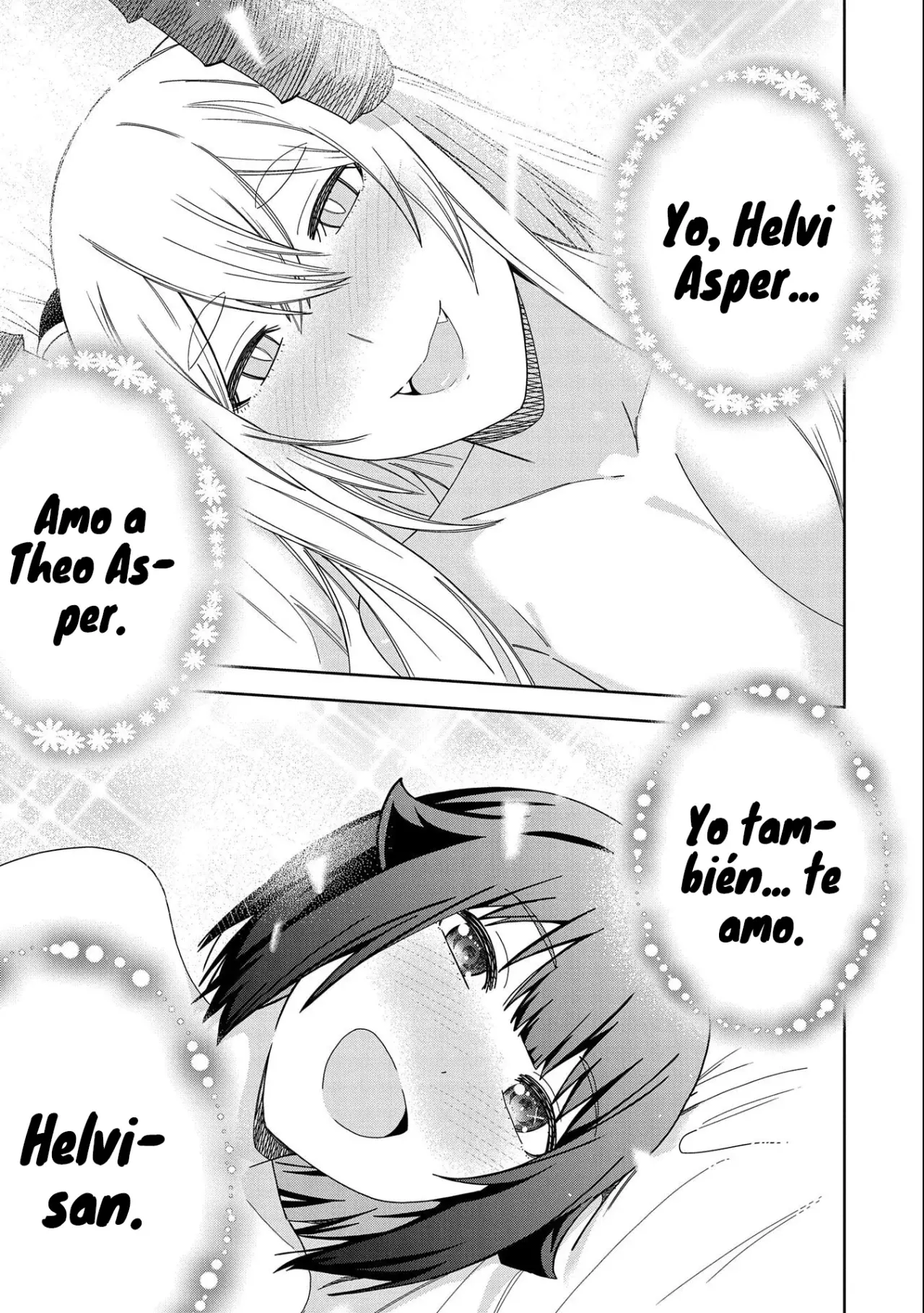 Invoqué al diablo para hacer realidad mi deseo, pero era muy hermosa, así que me casé con ella ~ Mi nueva esposa es el diablo ~ Capitulo 31 página 36