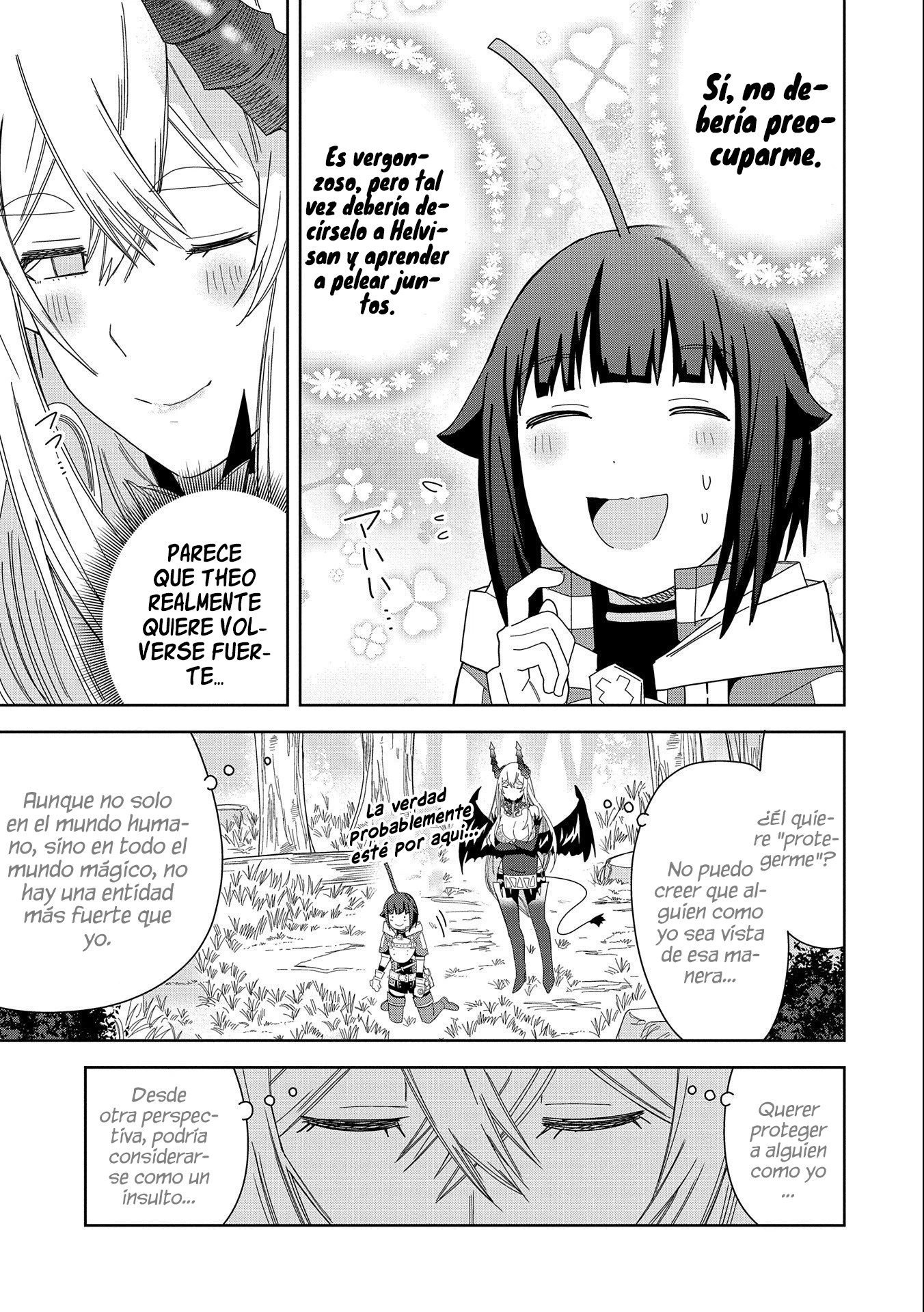 Invoqué al diablo para hacer realidad mi deseo, pero era muy hermosa, así que me casé con ella ~ Mi nueva esposa es el diablo ~ Capitulo 32 página 24