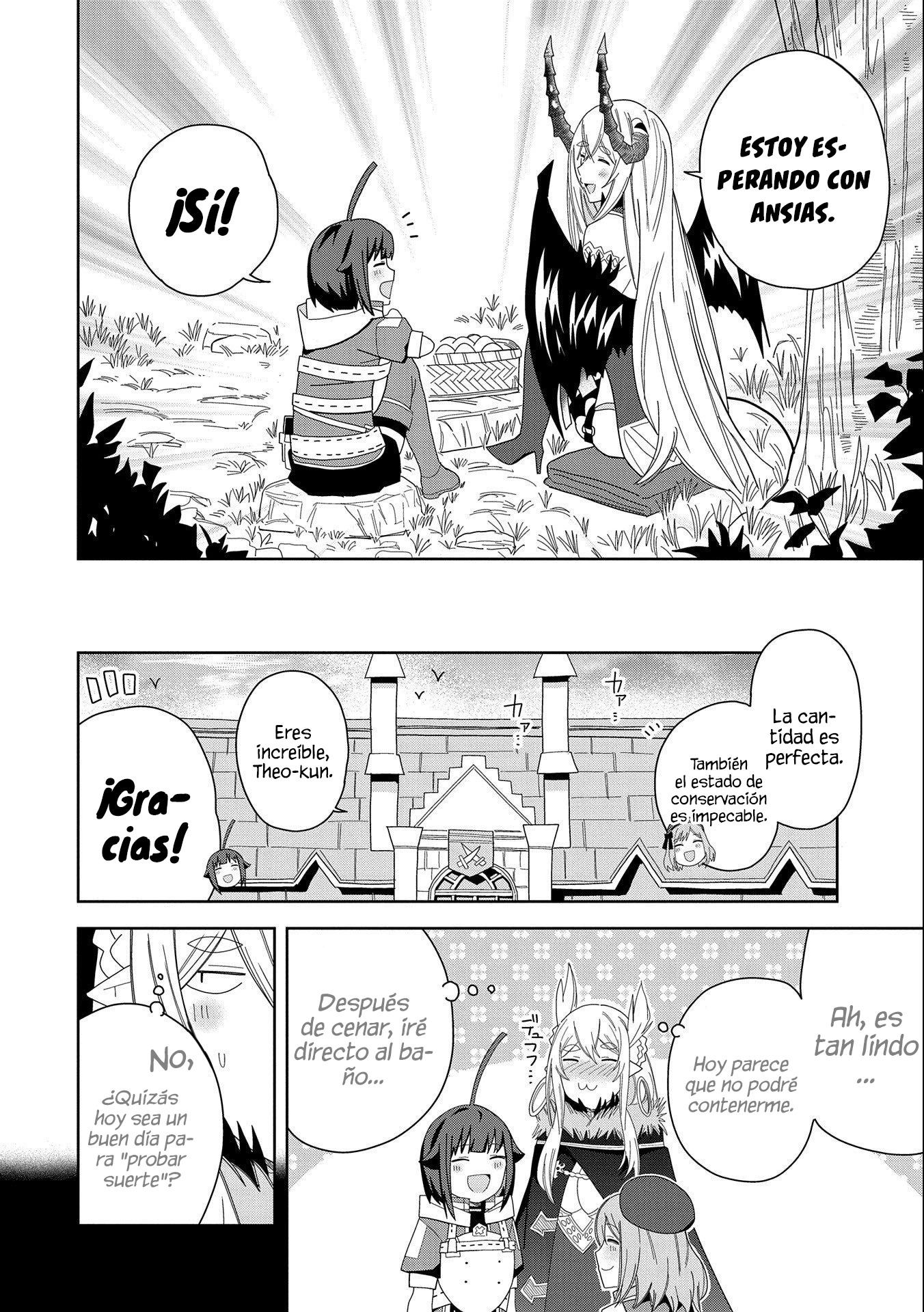 Invoqué al diablo para hacer realidad mi deseo, pero era muy hermosa, así que me casé con ella ~ Mi nueva esposa es el diablo ~ Capitulo 32 página 27