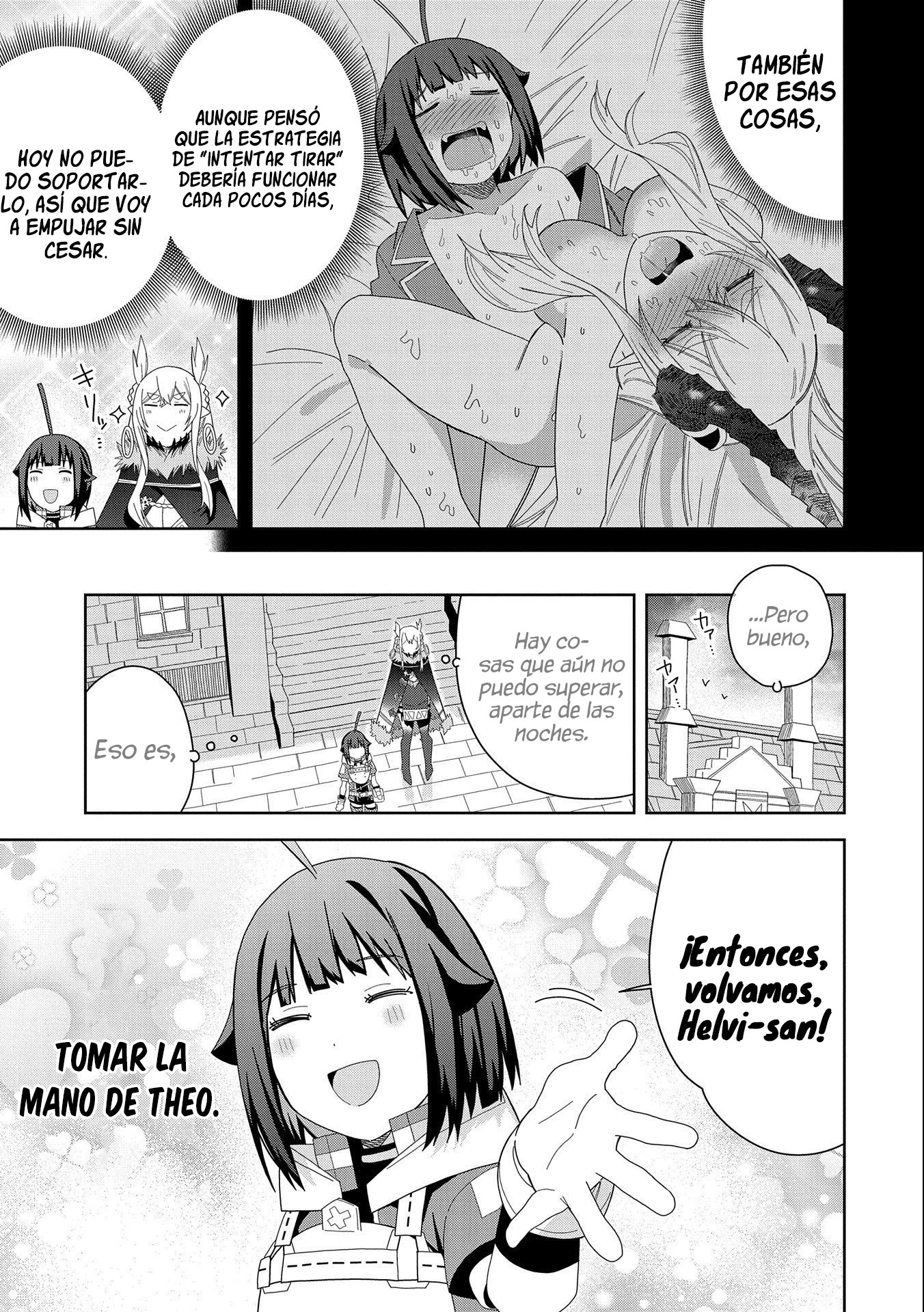 Invoqué al diablo para hacer realidad mi deseo, pero era muy hermosa, así que me casé con ella ~ Mi nueva esposa es el diablo ~ Capitulo 32 página 32