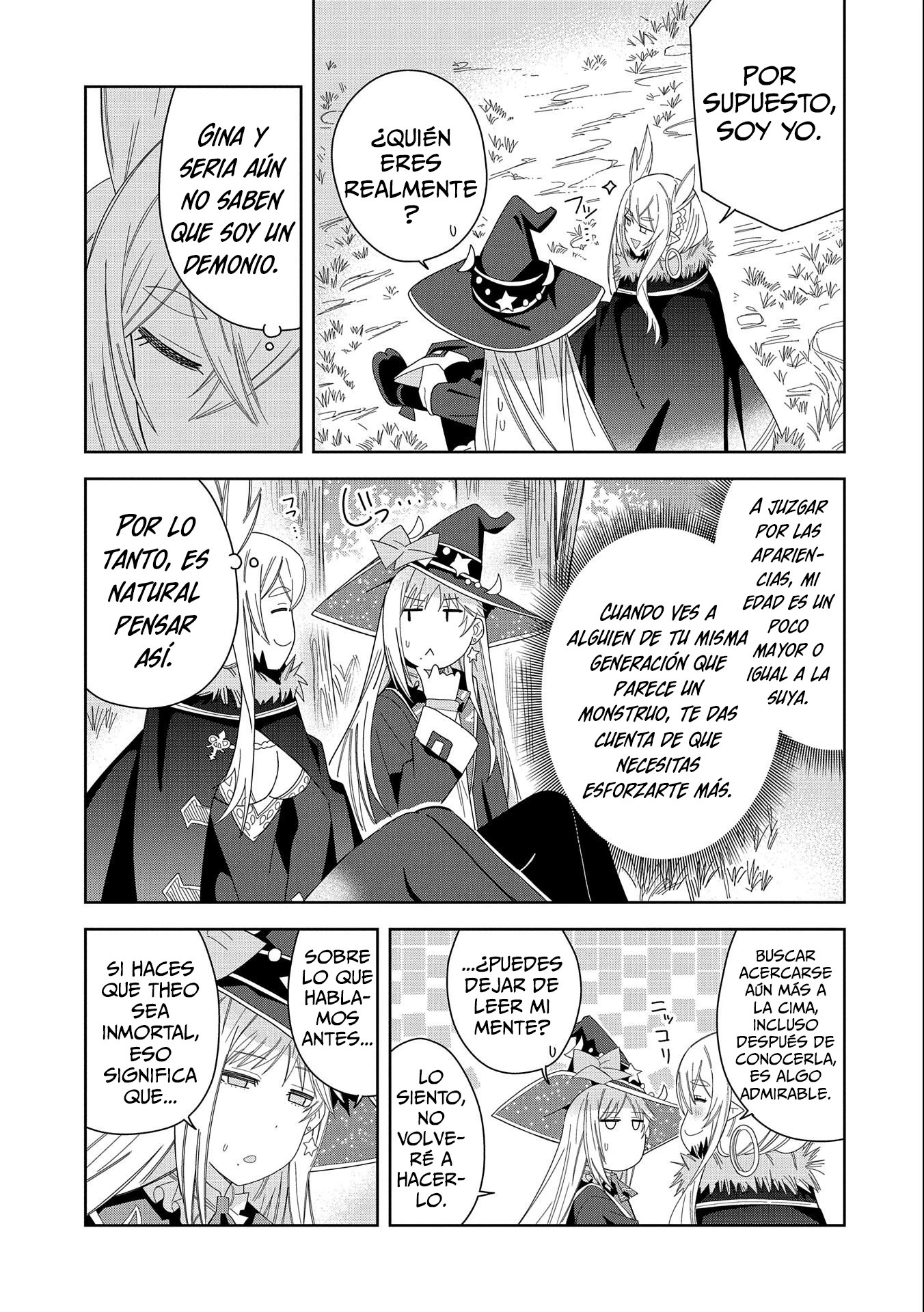 Invoqué al diablo para hacer realidad mi deseo, pero era muy hermosa, así que me casé con ella ~ Mi nueva esposa es el diablo ~ Capitulo 33 página 28
