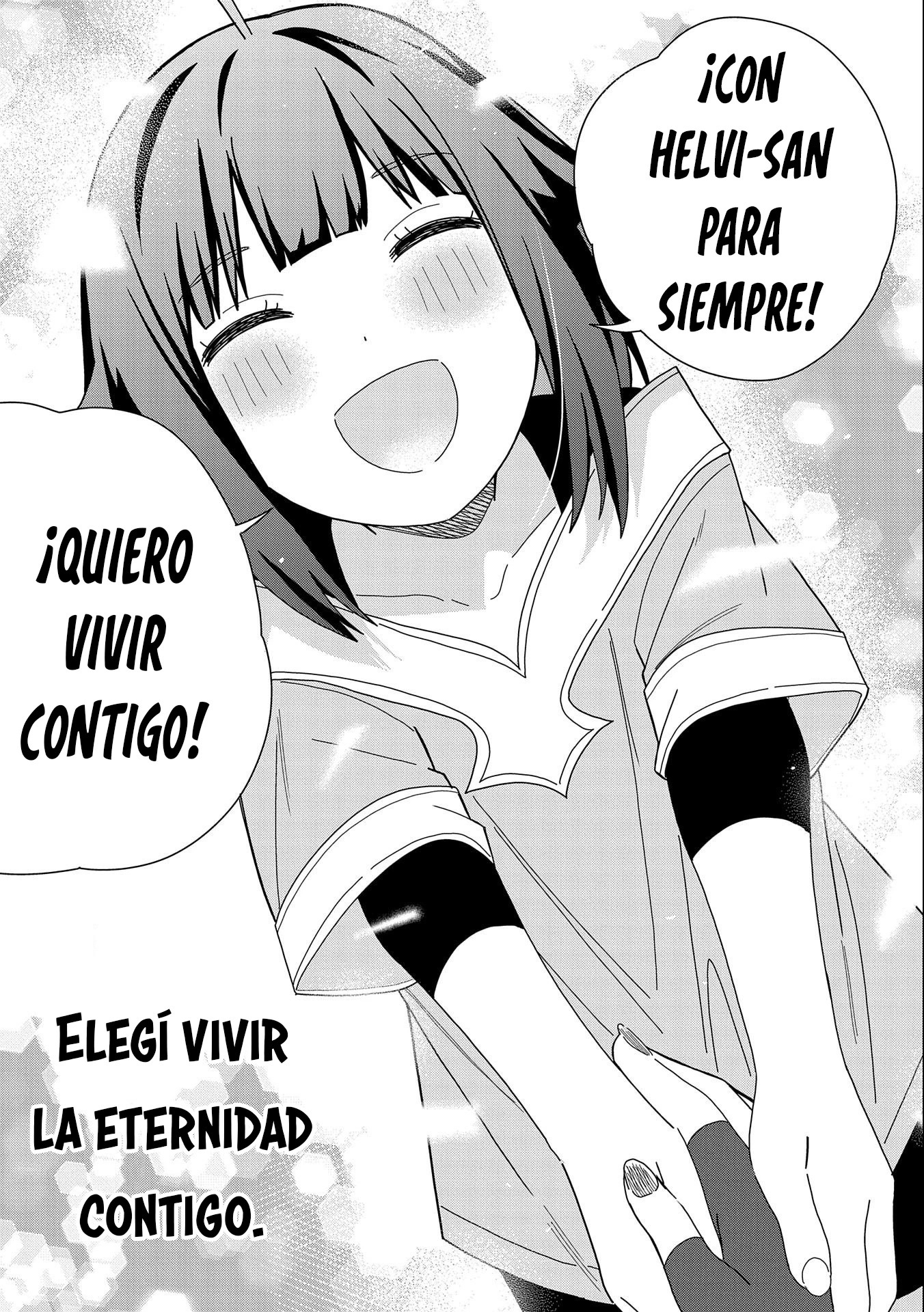 Invoqué al diablo para hacer realidad mi deseo, pero era muy hermosa, así que me casé con ella ~ Mi nueva esposa es el diablo ~ Capitulo 33 página 34