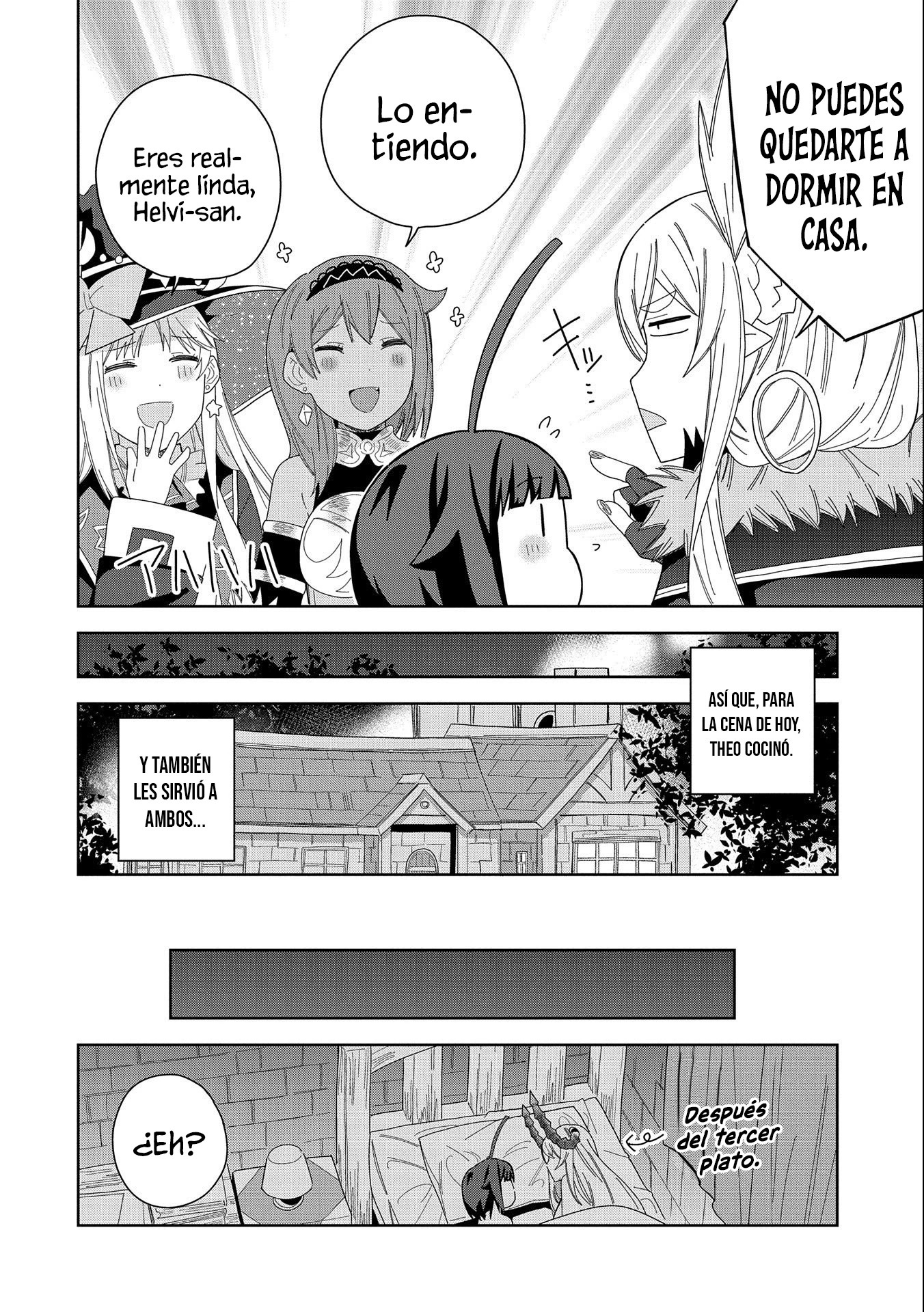 Invoqué al diablo para hacer realidad mi deseo, pero era muy hermosa, así que me casé con ella ~ Mi nueva esposa es el diablo ~ Capitulo 34 página 17
