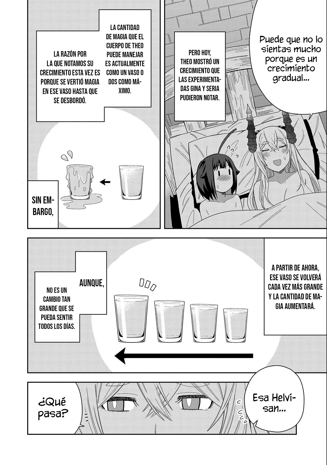 Invoqué al diablo para hacer realidad mi deseo, pero era muy hermosa, así que me casé con ella ~ Mi nueva esposa es el diablo ~ Capitulo 34 página 21