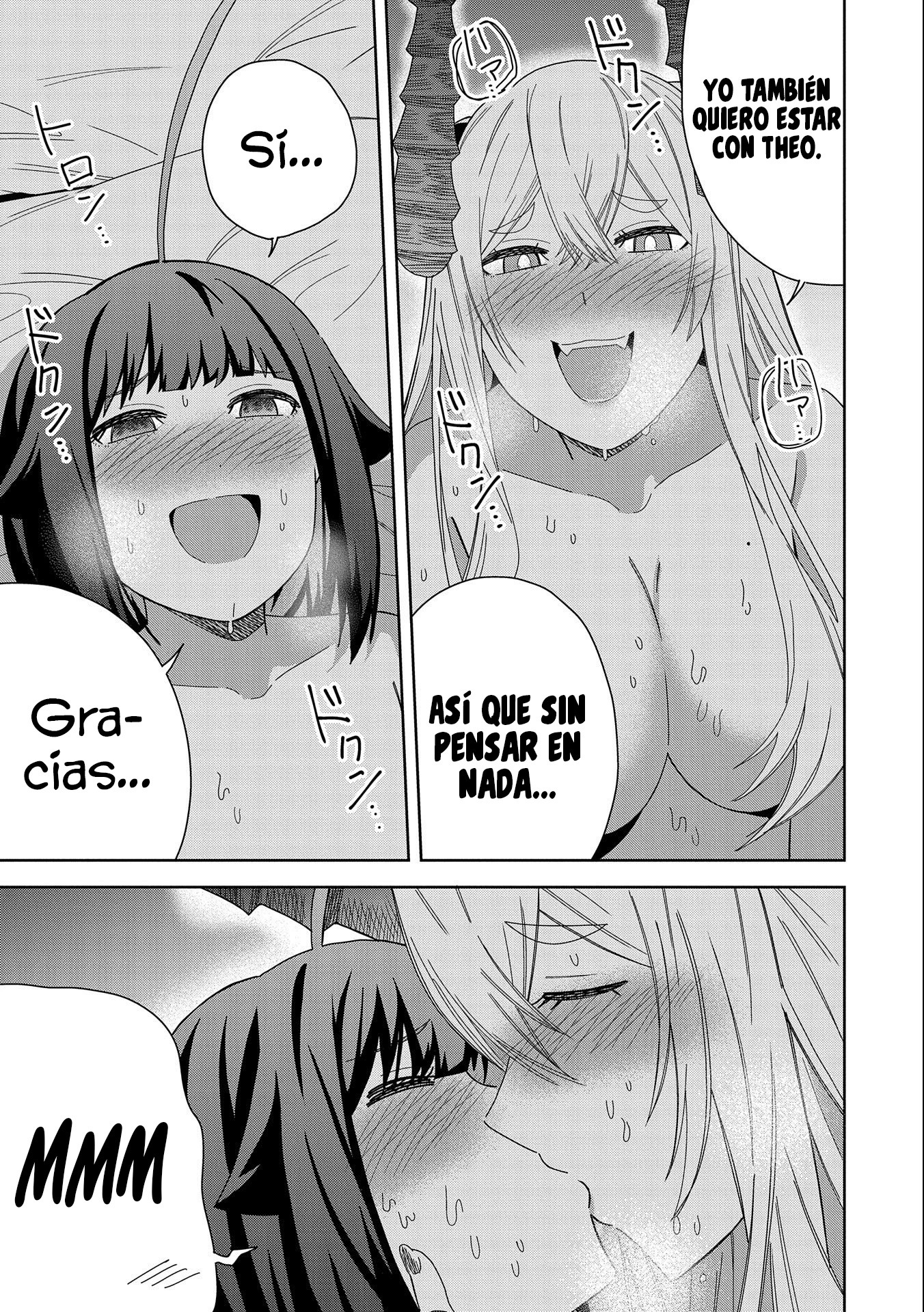 Invoqué al diablo para hacer realidad mi deseo, pero era muy hermosa, así que me casé con ella ~ Mi nueva esposa es el diablo ~ Capitulo 34 página 26