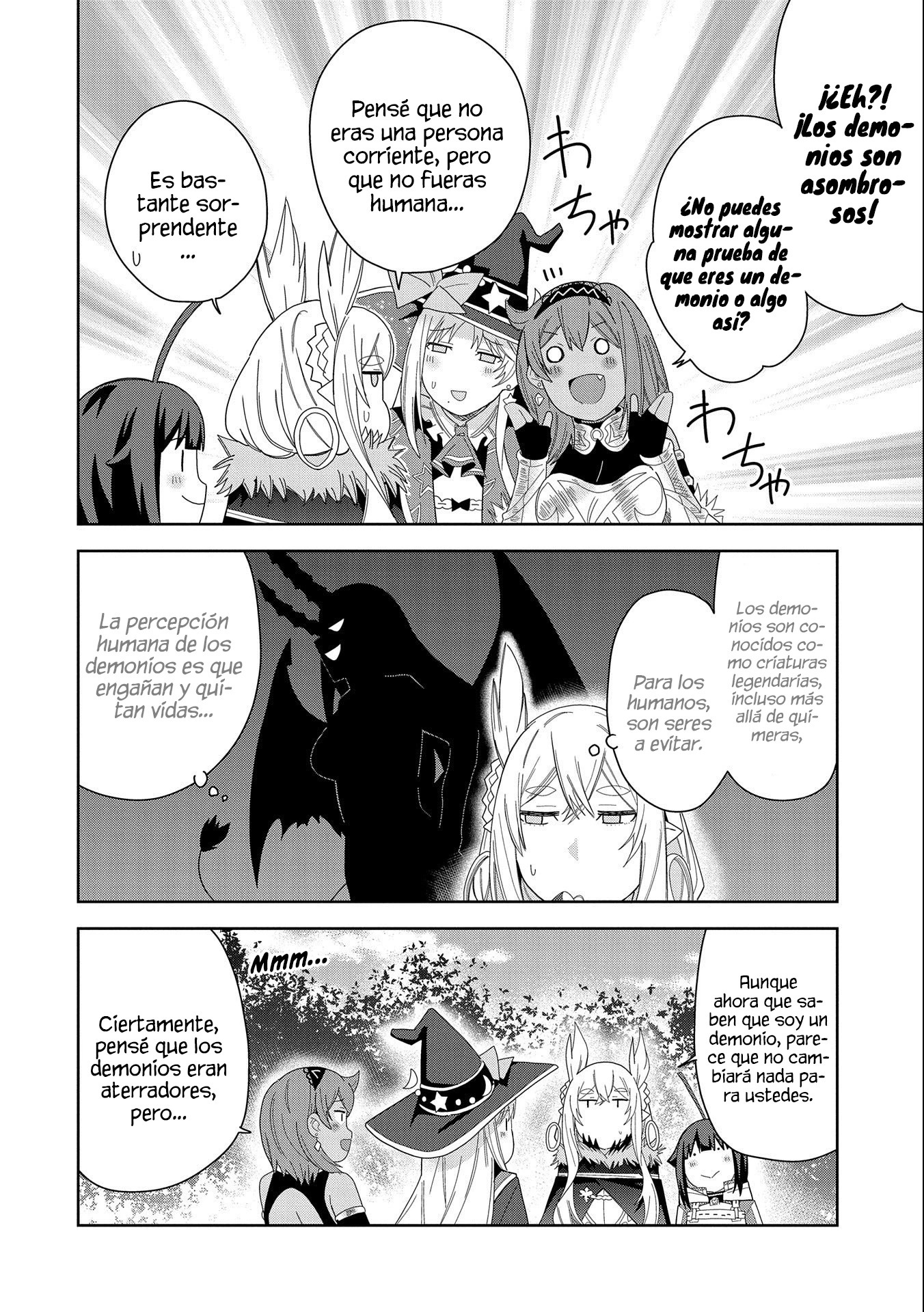 Invoqué al diablo para hacer realidad mi deseo, pero era muy hermosa, así que me casé con ella ~ Mi nueva esposa es el diablo ~ Capitulo 34 página 31