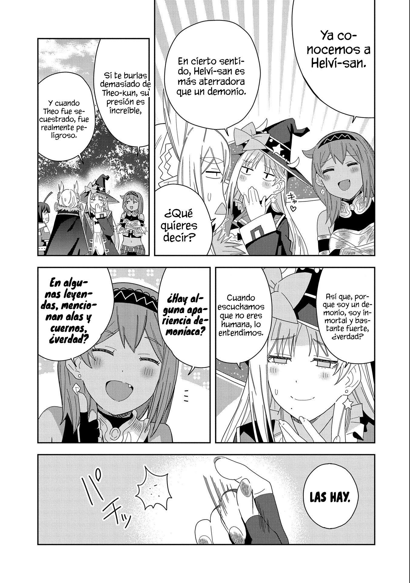 Invoqué al diablo para hacer realidad mi deseo, pero era muy hermosa, así que me casé con ella ~ Mi nueva esposa es el diablo ~ Capitulo 34 página 32