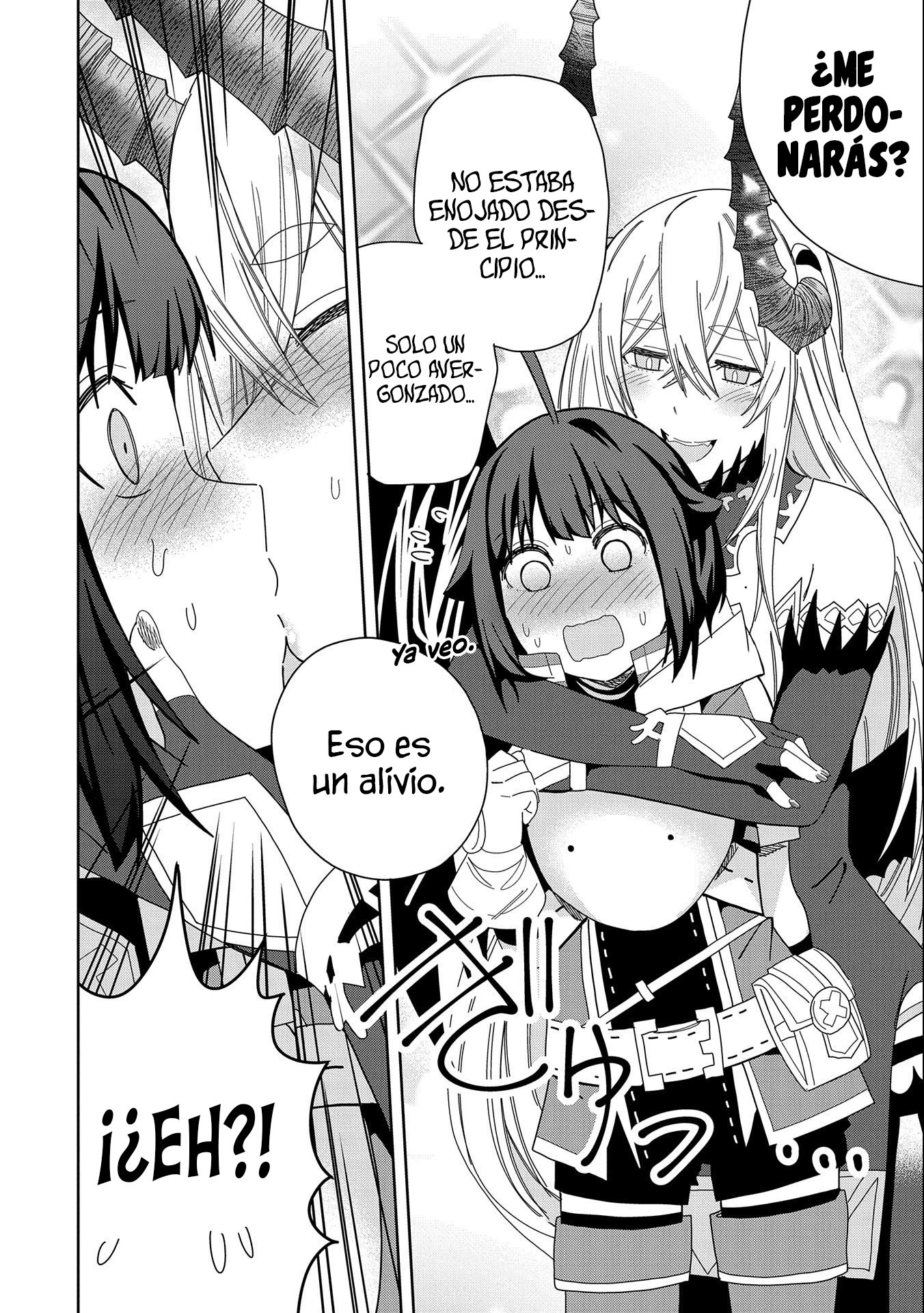 Invoqué al diablo para hacer realidad mi deseo, pero era muy hermosa, así que me casé con ella ~ Mi nueva esposa es el diablo ~ Capitulo 34 página 34