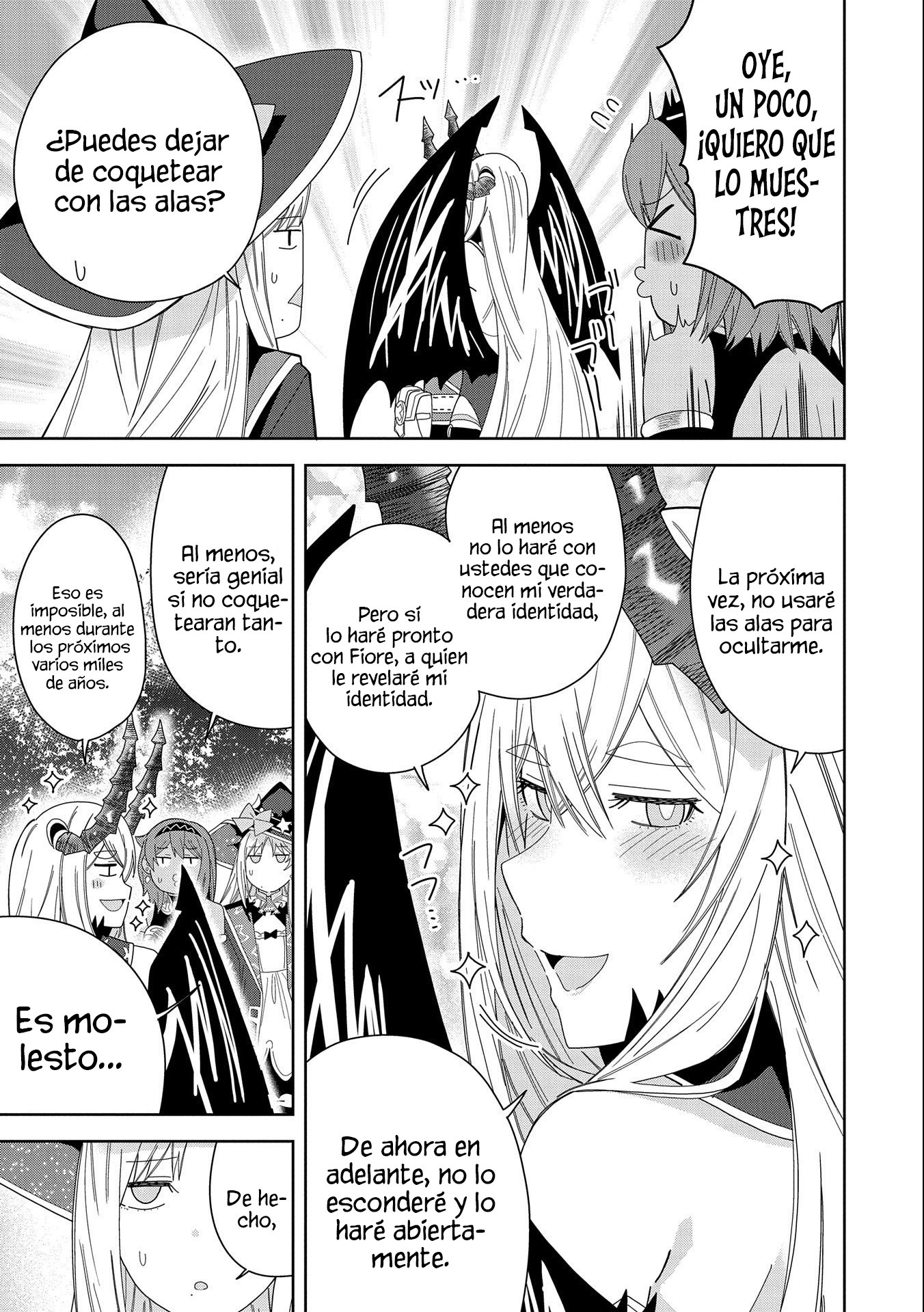 Invoqué al diablo para hacer realidad mi deseo, pero era muy hermosa, así que me casé con ella ~ Mi nueva esposa es el diablo ~ Capitulo 34 página 36