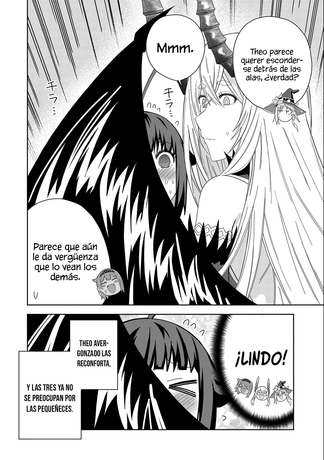 Invoqué al diablo para hacer realidad mi deseo, pero era muy hermosa, así que me casé con ella ~ Mi nueva esposa es el diablo ~ Capitulo 34 página 37