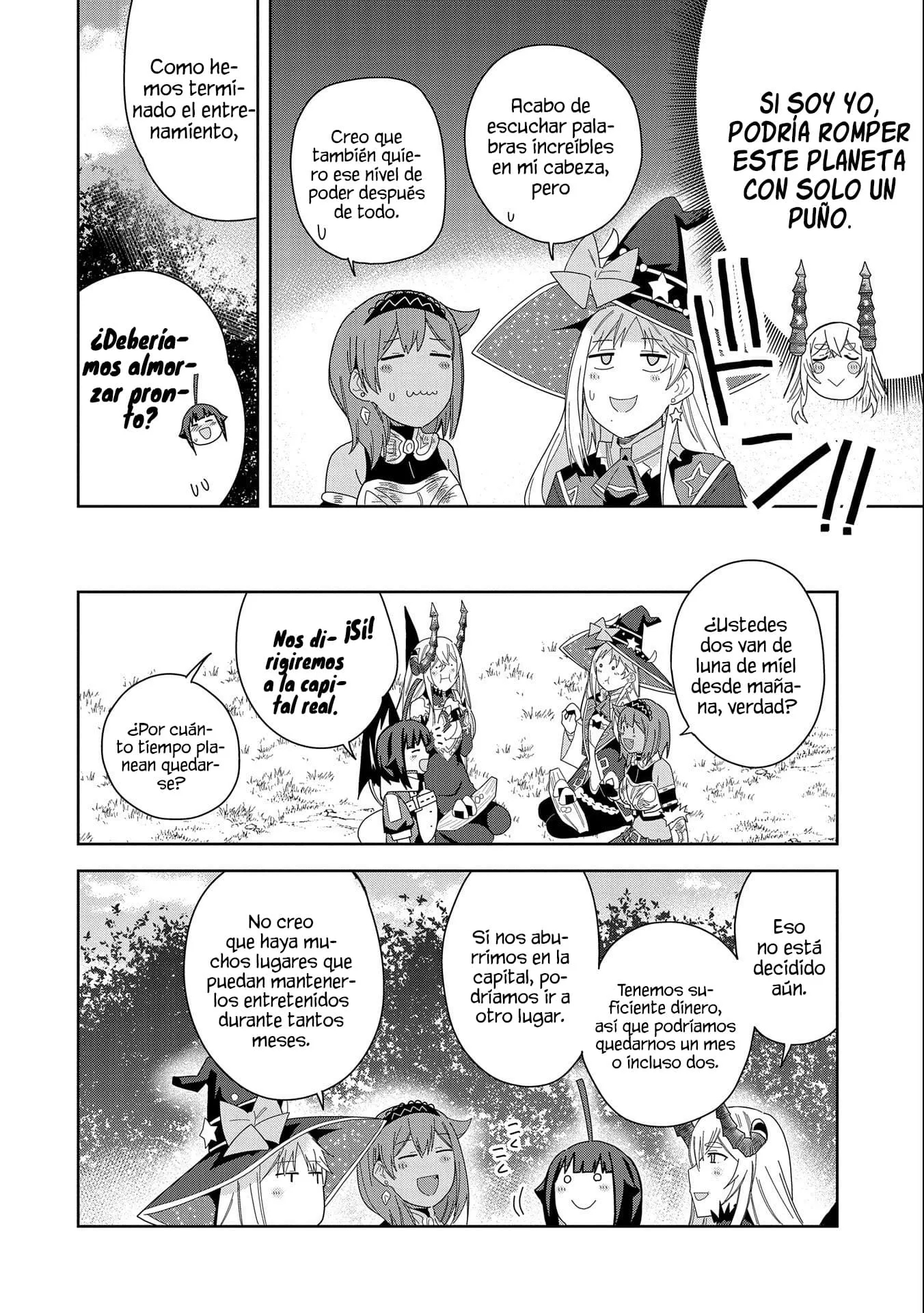 Invoqué al diablo para hacer realidad mi deseo, pero era muy hermosa, así que me casé con ella ~ Mi nueva esposa es el diablo ~ Capitulo 35 página 19