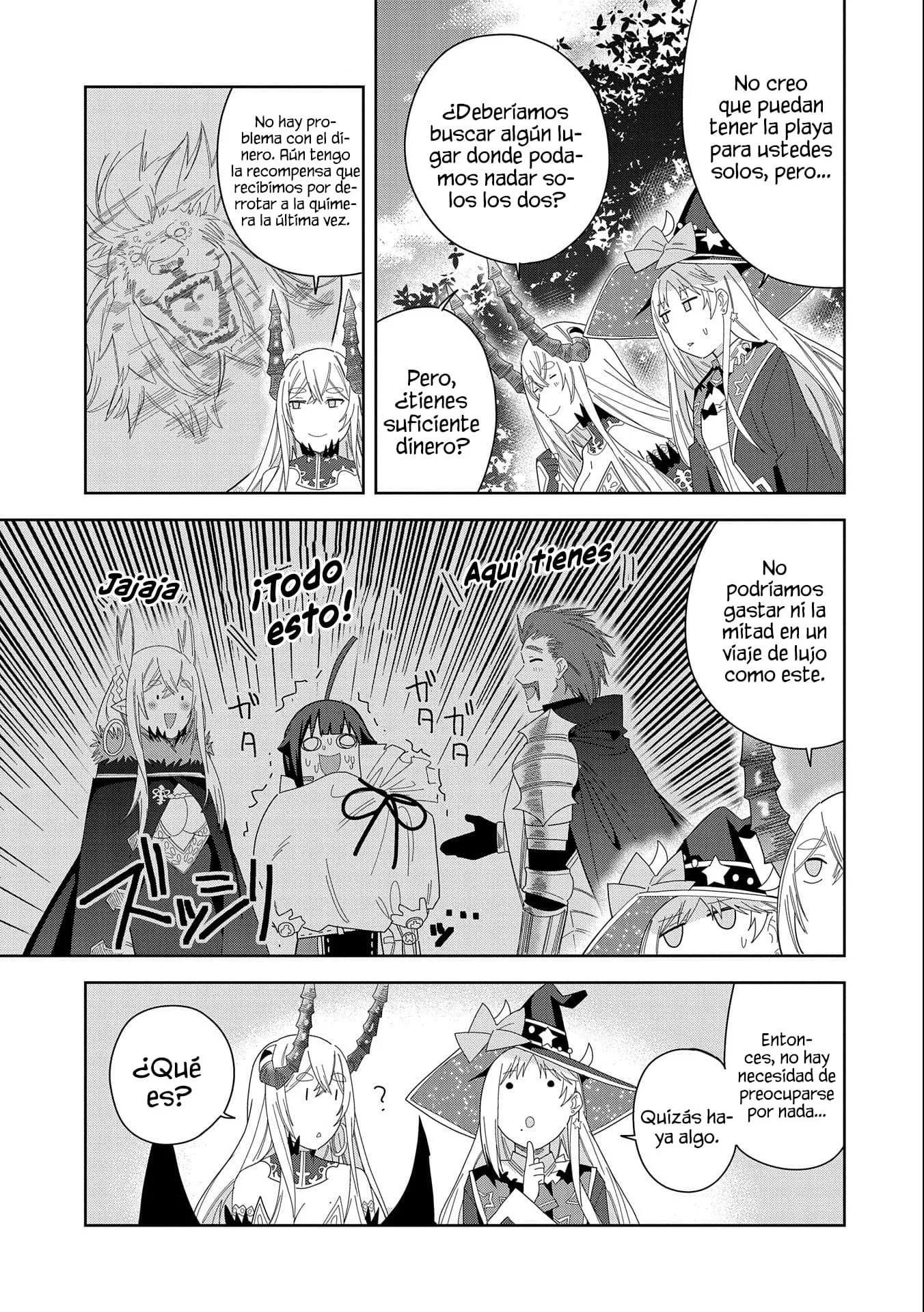 Invoqué al diablo para hacer realidad mi deseo, pero era muy hermosa, así que me casé con ella ~ Mi nueva esposa es el diablo ~ Capitulo 35 página 2