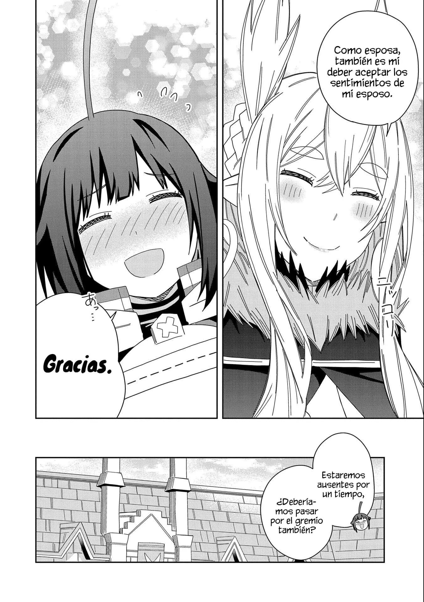 Invoqué al diablo para hacer realidad mi deseo, pero era muy hermosa, así que me casé con ella ~ Mi nueva esposa es el diablo ~ Capitulo 35 página 27