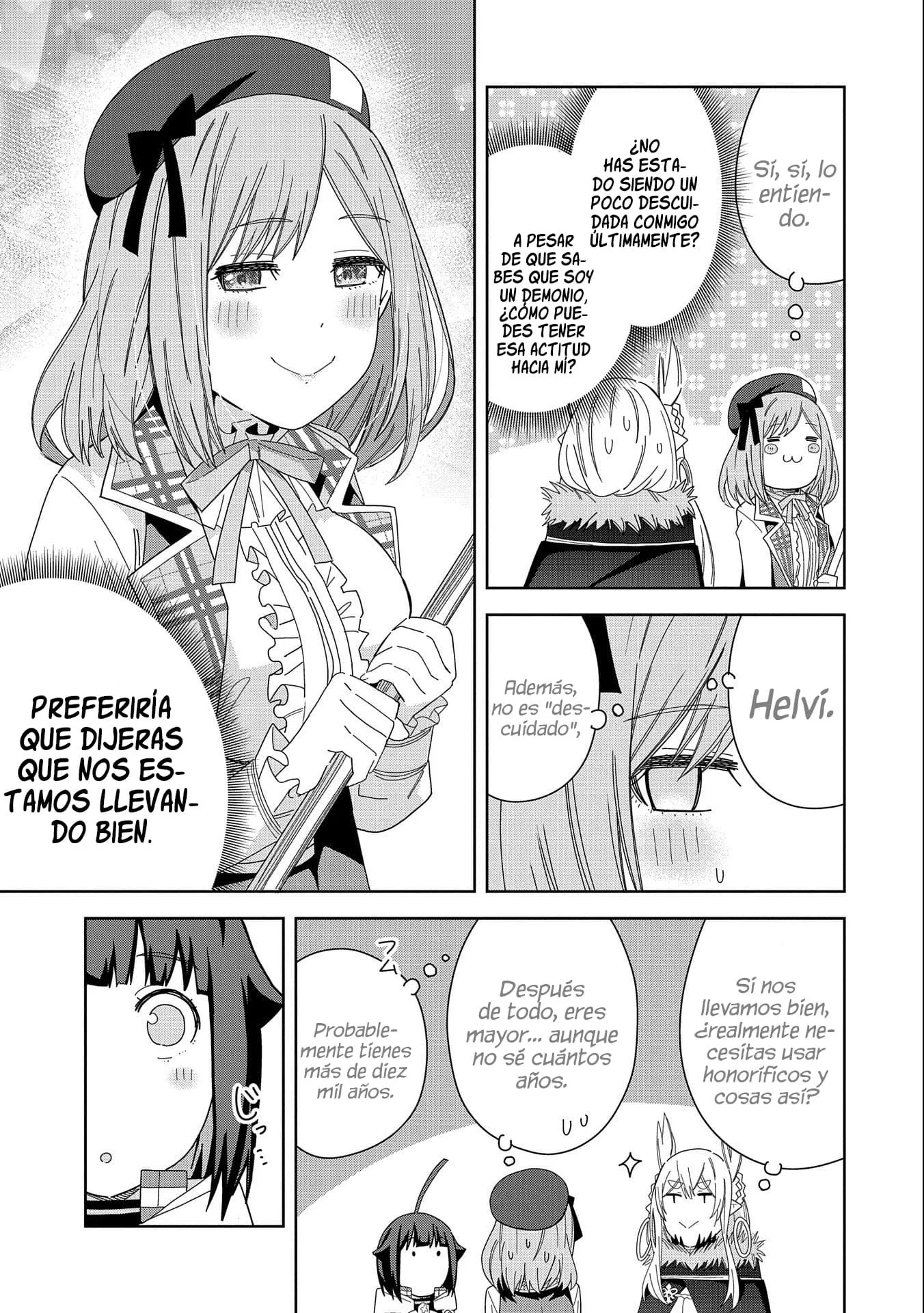 Invoqué al diablo para hacer realidad mi deseo, pero era muy hermosa, así que me casé con ella ~ Mi nueva esposa es el diablo ~ Capitulo 35 página 30