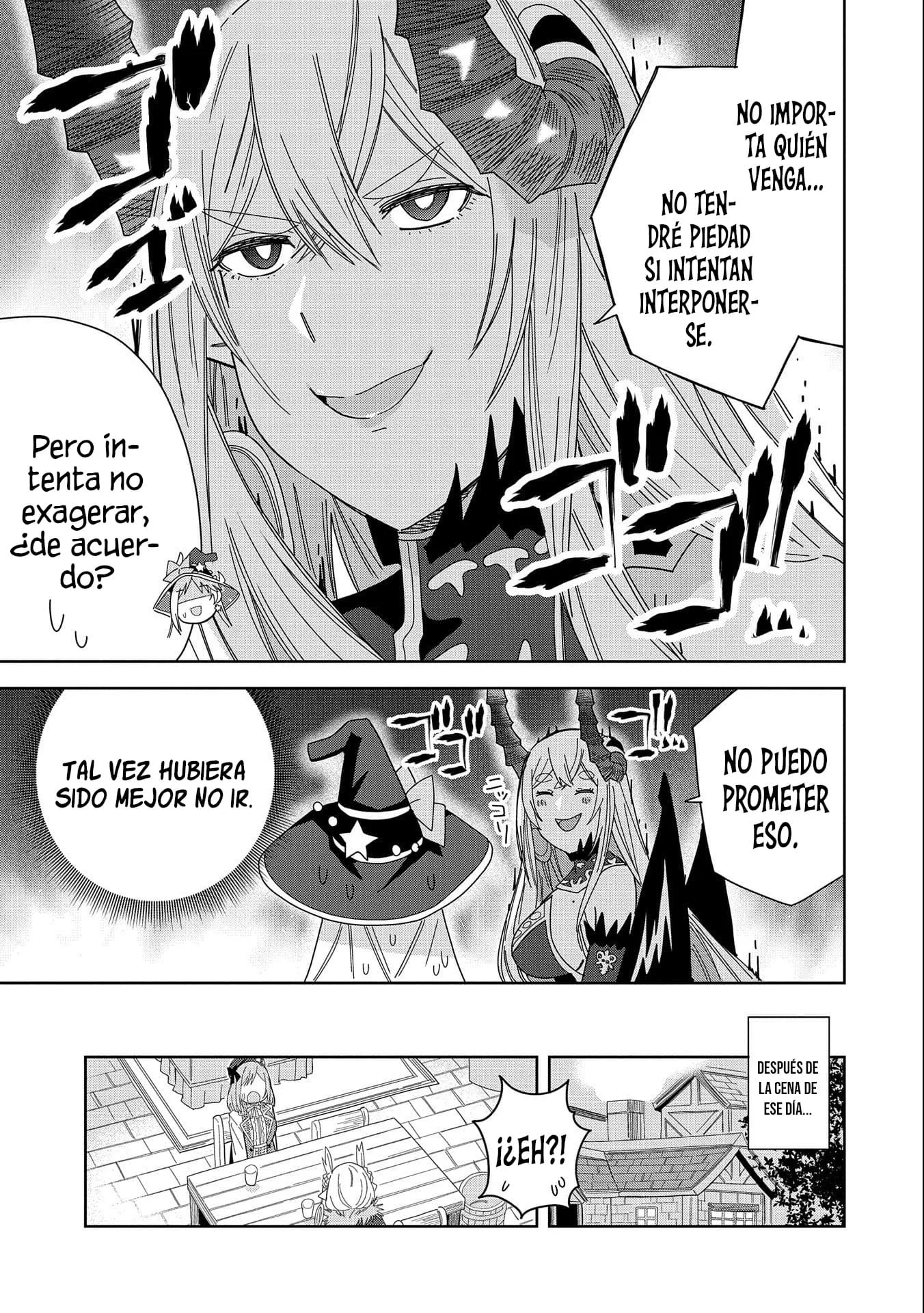 Invoqué al diablo para hacer realidad mi deseo, pero era muy hermosa, así que me casé con ella ~ Mi nueva esposa es el diablo ~ Capitulo 35 página 4