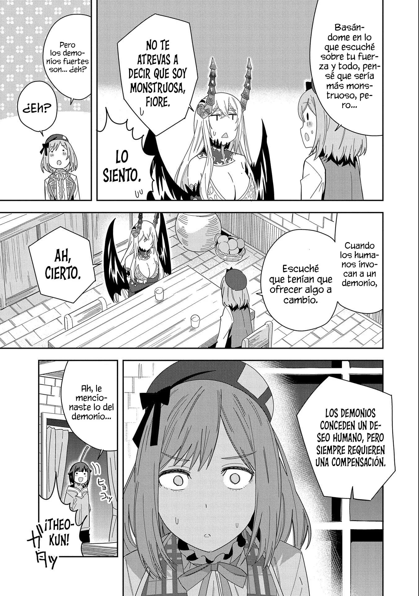 Invoqué al diablo para hacer realidad mi deseo, pero era muy hermosa, así que me casé con ella ~ Mi nueva esposa es el diablo ~ Capitulo 35 página 6