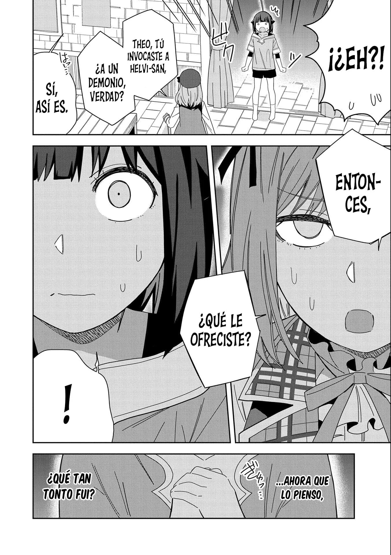 Invoqué al diablo para hacer realidad mi deseo, pero era muy hermosa, así que me casé con ella ~ Mi nueva esposa es el diablo ~ Capitulo 35 página 7