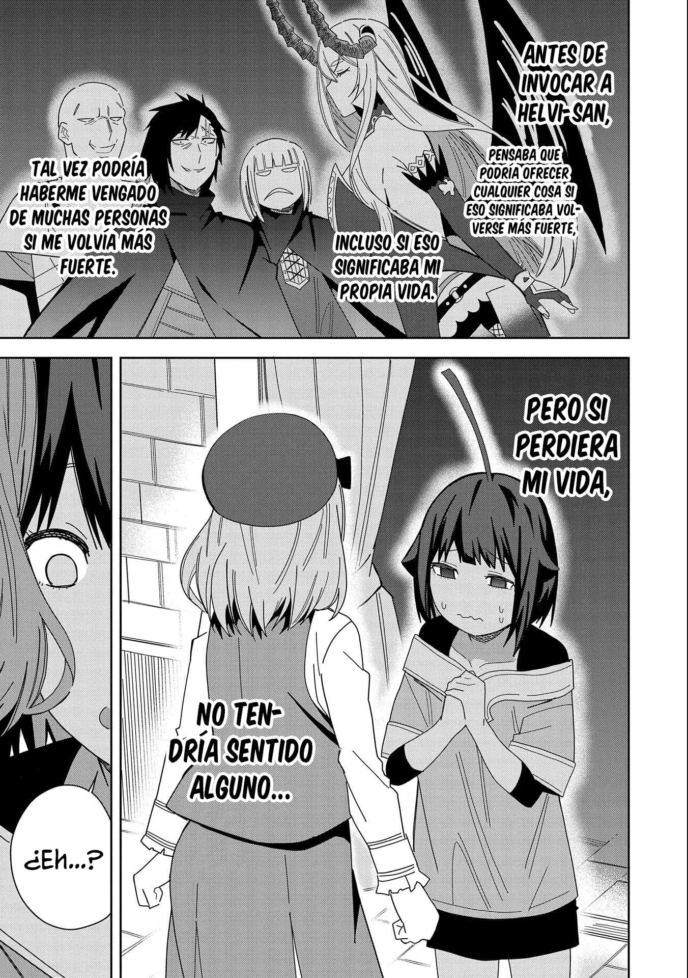 Invoqué al diablo para hacer realidad mi deseo, pero era muy hermosa, así que me casé con ella ~ Mi nueva esposa es el diablo ~ Capitulo 35 página 8