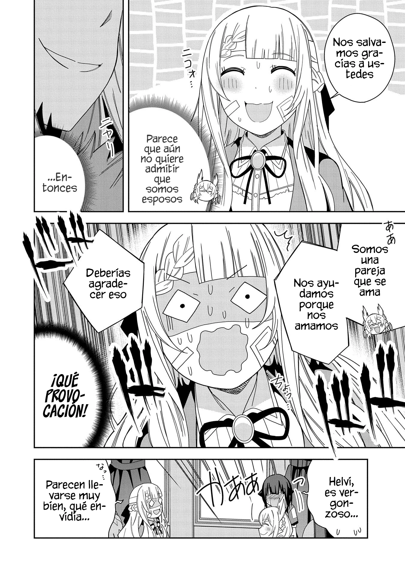 Invoqué al diablo para hacer realidad mi deseo, pero era muy hermosa, así que me casé con ella ~ Mi nueva esposa es el diablo ~ Capitulo 37 página 26