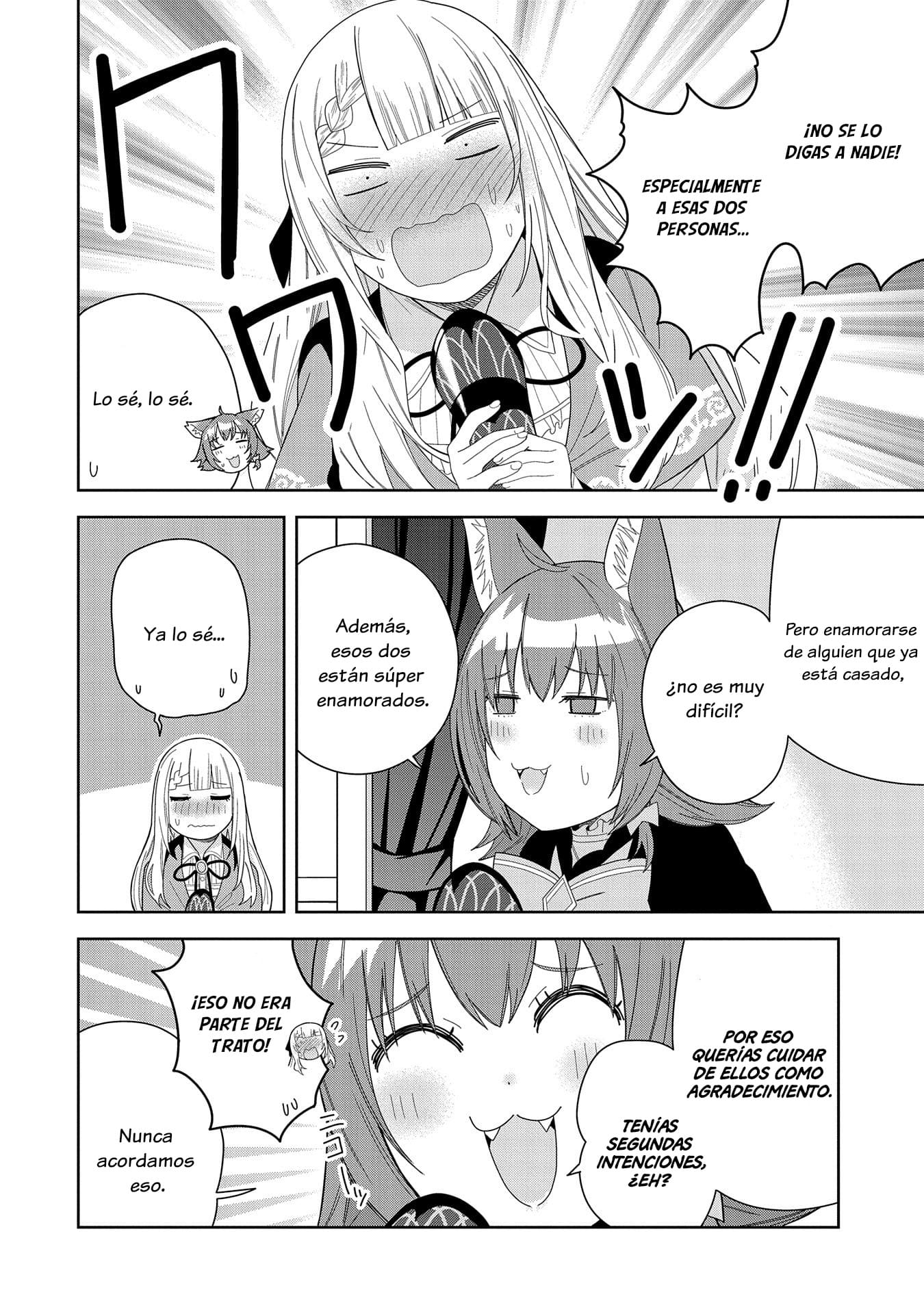 Invoqué al diablo para hacer realidad mi deseo, pero era muy hermosa, así que me casé con ella ~ Mi nueva esposa es el diablo ~ Capitulo 38 página 28