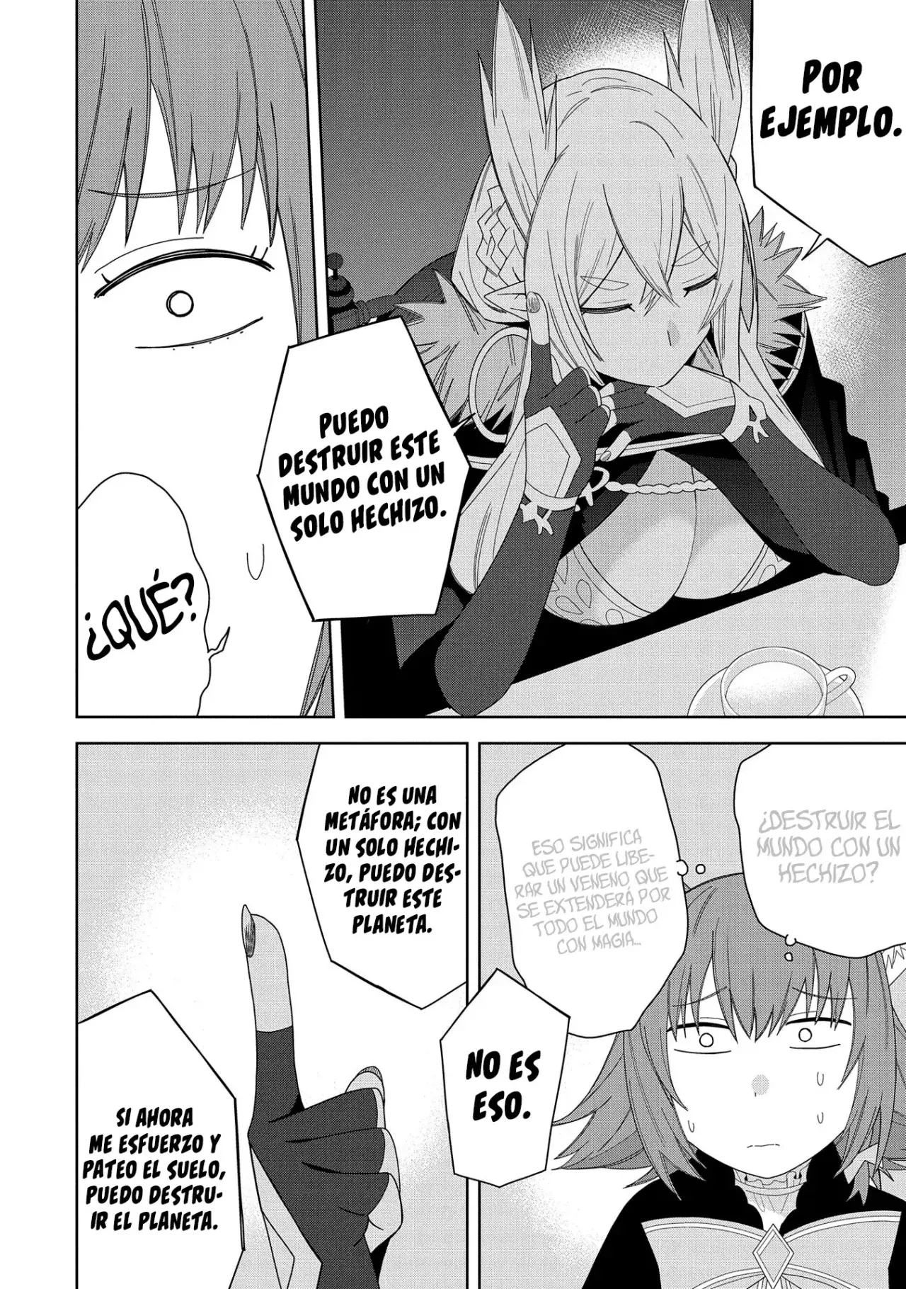 Invoqué al diablo para hacer realidad mi deseo, pero era muy hermosa, así que me casé con ella ~ Mi nueva esposa es el diablo ~ Capitulo 39 página 26
