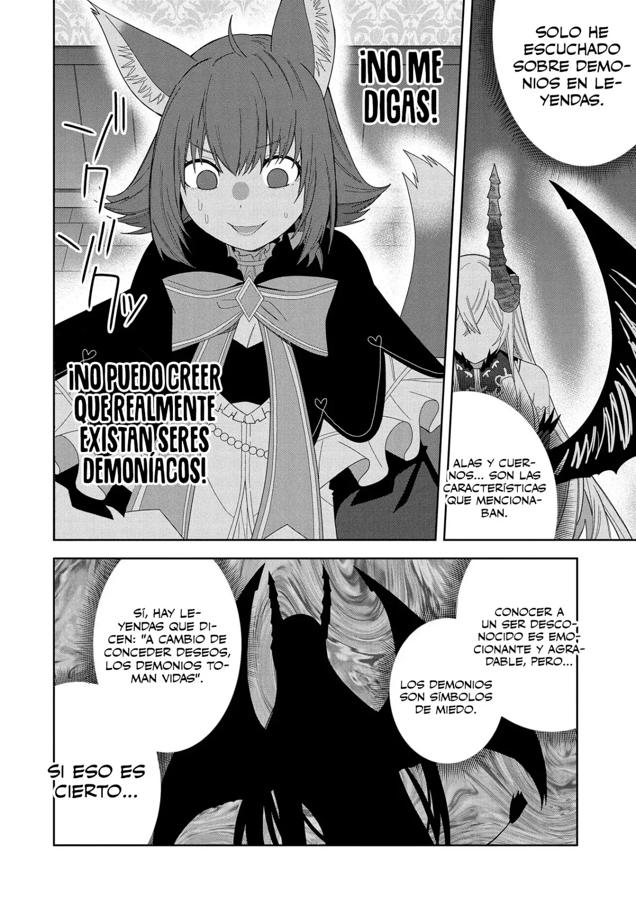 Invoqué al diablo para hacer realidad mi deseo, pero era muy hermosa, así que me casé con ella ~ Mi nueva esposa es el diablo ~ Capitulo 39 página 28