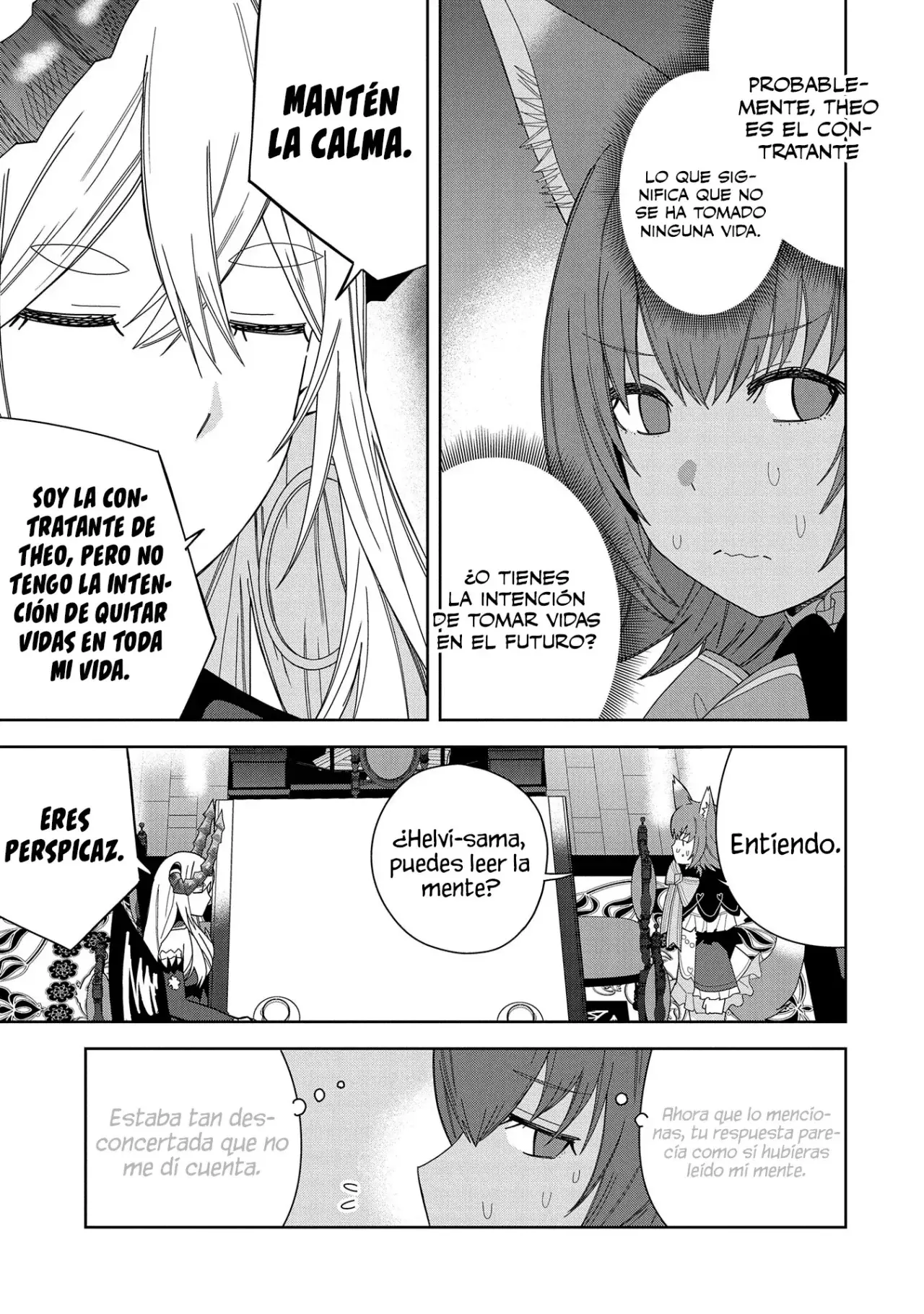 Invoqué al diablo para hacer realidad mi deseo, pero era muy hermosa, así que me casé con ella ~ Mi nueva esposa es el diablo ~ Capitulo 39 página 29