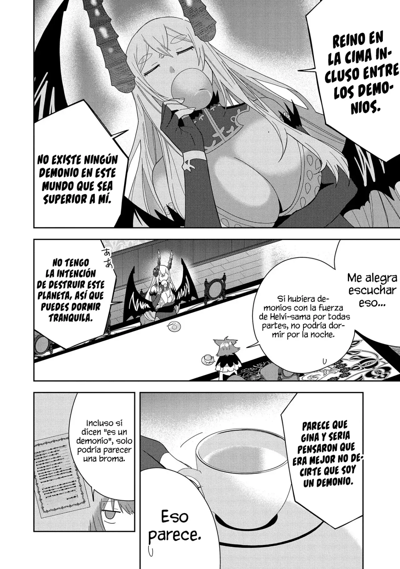 Invoqué al diablo para hacer realidad mi deseo, pero era muy hermosa, así que me casé con ella ~ Mi nueva esposa es el diablo ~ Capitulo 39 página 30
