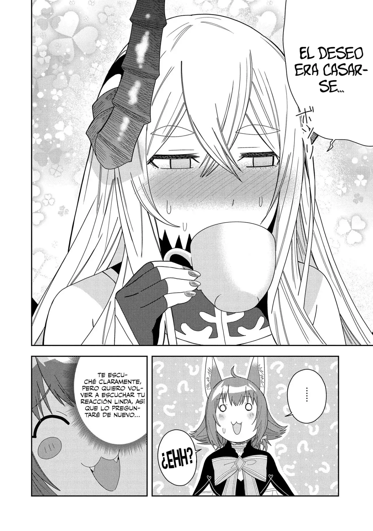 Invoqué al diablo para hacer realidad mi deseo, pero era muy hermosa, así que me casé con ella ~ Mi nueva esposa es el diablo ~ Capitulo 39 página 32