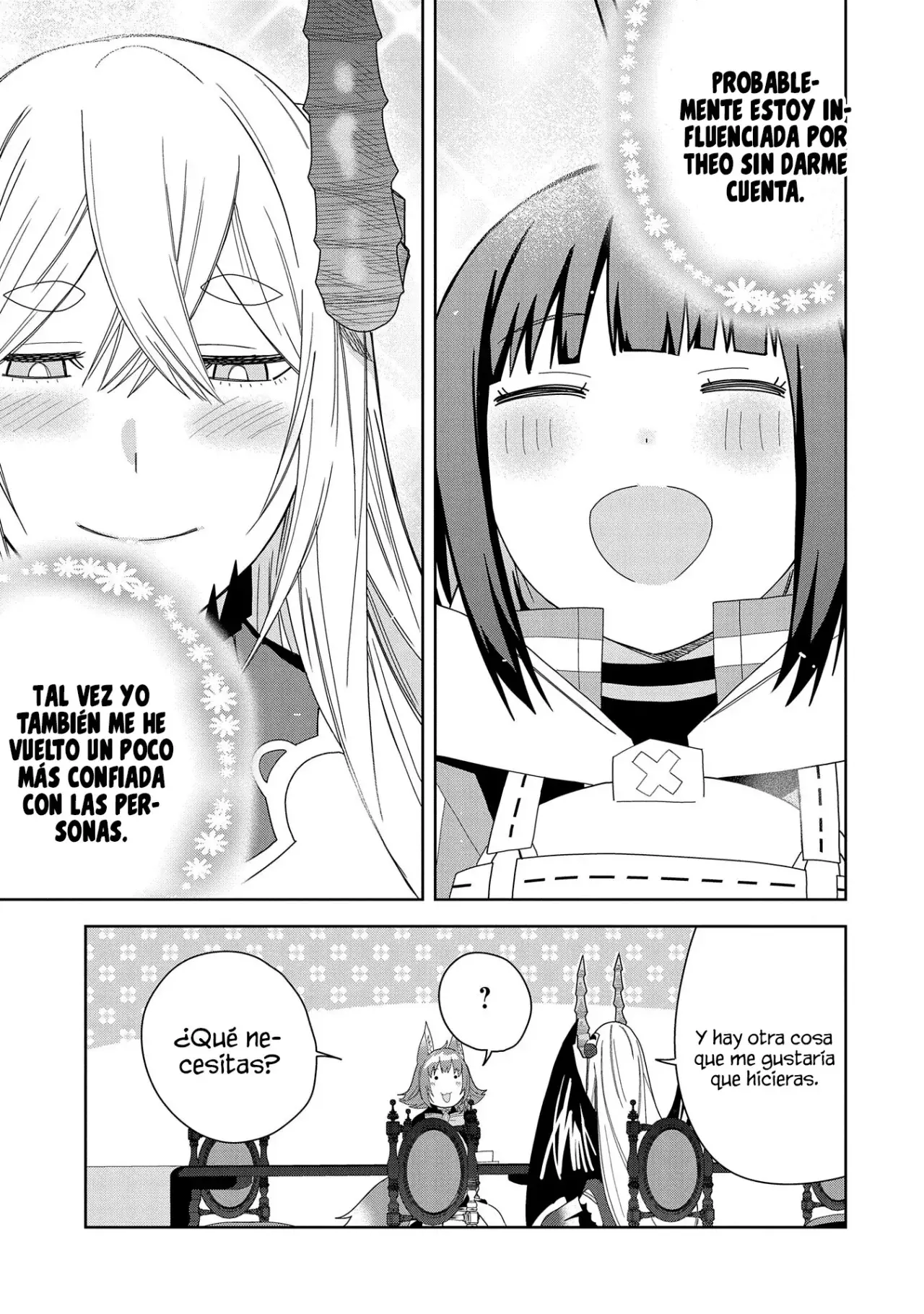Invoqué al diablo para hacer realidad mi deseo, pero era muy hermosa, así que me casé con ella ~ Mi nueva esposa es el diablo ~ Capitulo 39 página 37