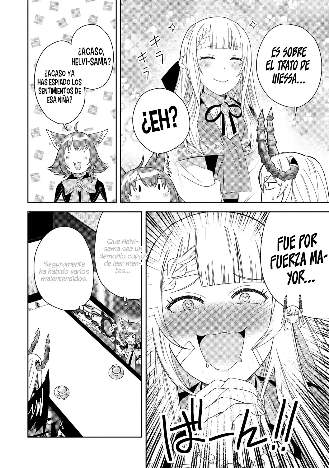 Invoqué al diablo para hacer realidad mi deseo, pero era muy hermosa, así que me casé con ella ~ Mi nueva esposa es el diablo ~ Capitulo 39 página 38