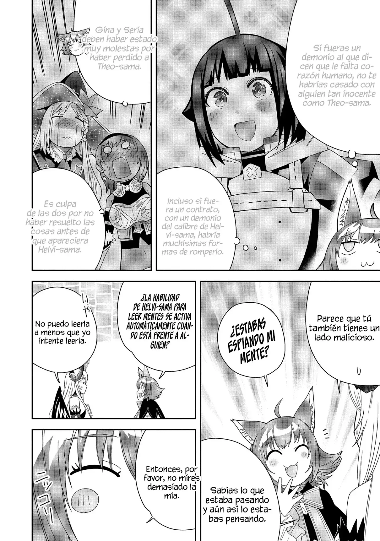 Invoqué al diablo para hacer realidad mi deseo, pero era muy hermosa, así que me casé con ella ~ Mi nueva esposa es el diablo ~ Capitulo 39 página 40