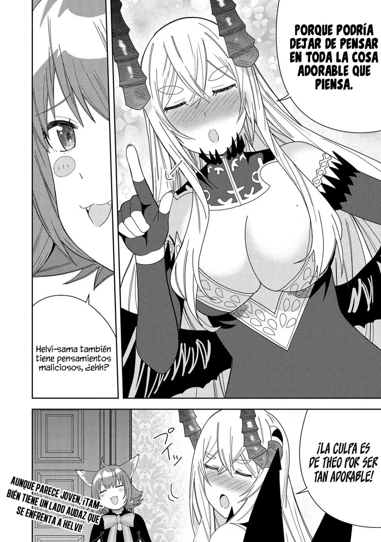 Invoqué al diablo para hacer realidad mi deseo, pero era muy hermosa, así que me casé con ella ~ Mi nueva esposa es el diablo ~ Capitulo 39 página 42