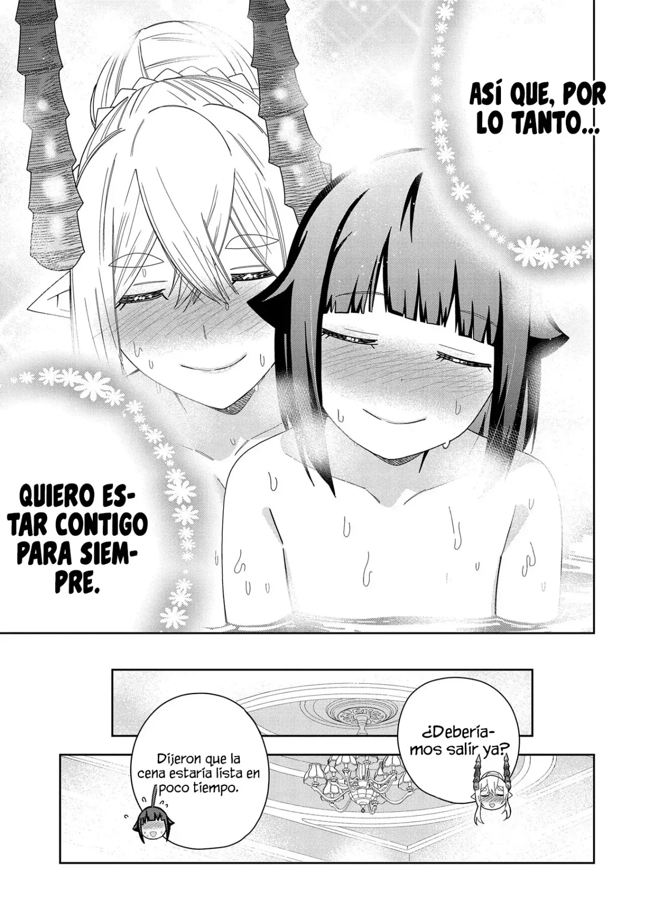 Invoqué al diablo para hacer realidad mi deseo, pero era muy hermosa, así que me casé con ella ~ Mi nueva esposa es el diablo ~ Capitulo 39 página 9