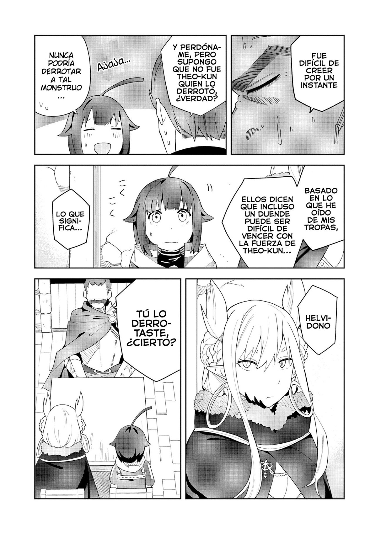 Invoqué al diablo para hacer realidad mi deseo, pero era muy hermosa, así que me casé con ella ~ Mi nueva esposa es el diablo ~ Capitulo 4 página 33