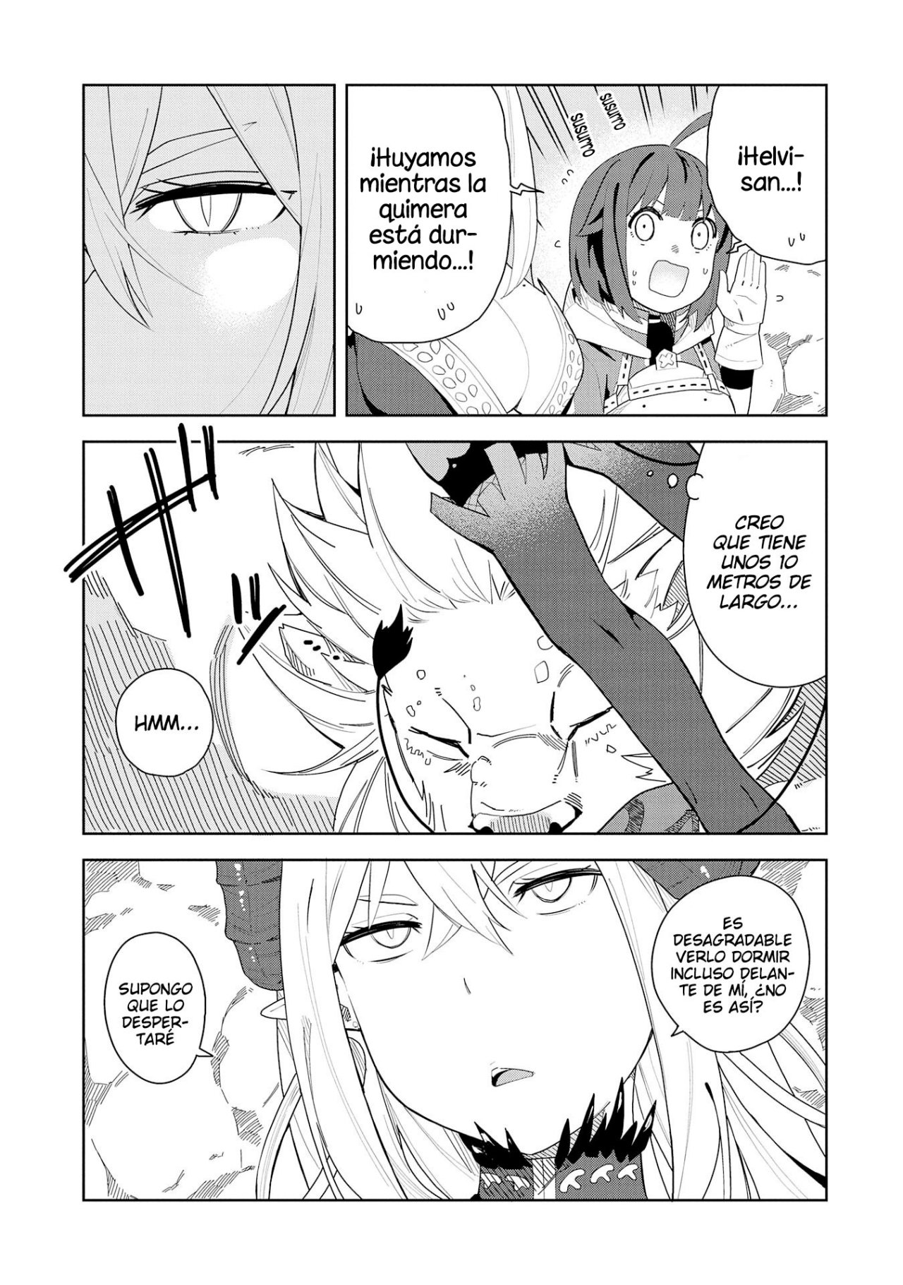 Invoqué al diablo para hacer realidad mi deseo, pero era muy hermosa, así que me casé con ella ~ Mi nueva esposa es el diablo ~ Capitulo 4 página 5