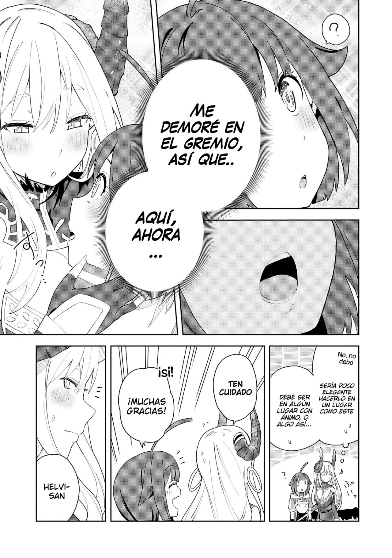 Invoqué al diablo para hacer realidad mi deseo, pero era muy hermosa, así que me casé con ella ~ Mi nueva esposa es el diablo ~ Capitulo 4 página 9