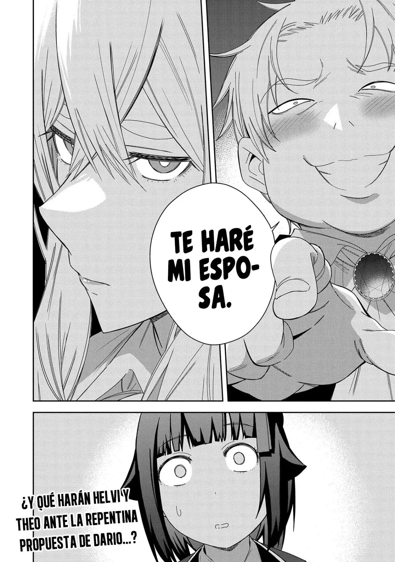 Invoqué al diablo para hacer realidad mi deseo, pero era muy hermosa, así que me casé con ella ~ Mi nueva esposa es el diablo ~ Capitulo 40 página 35