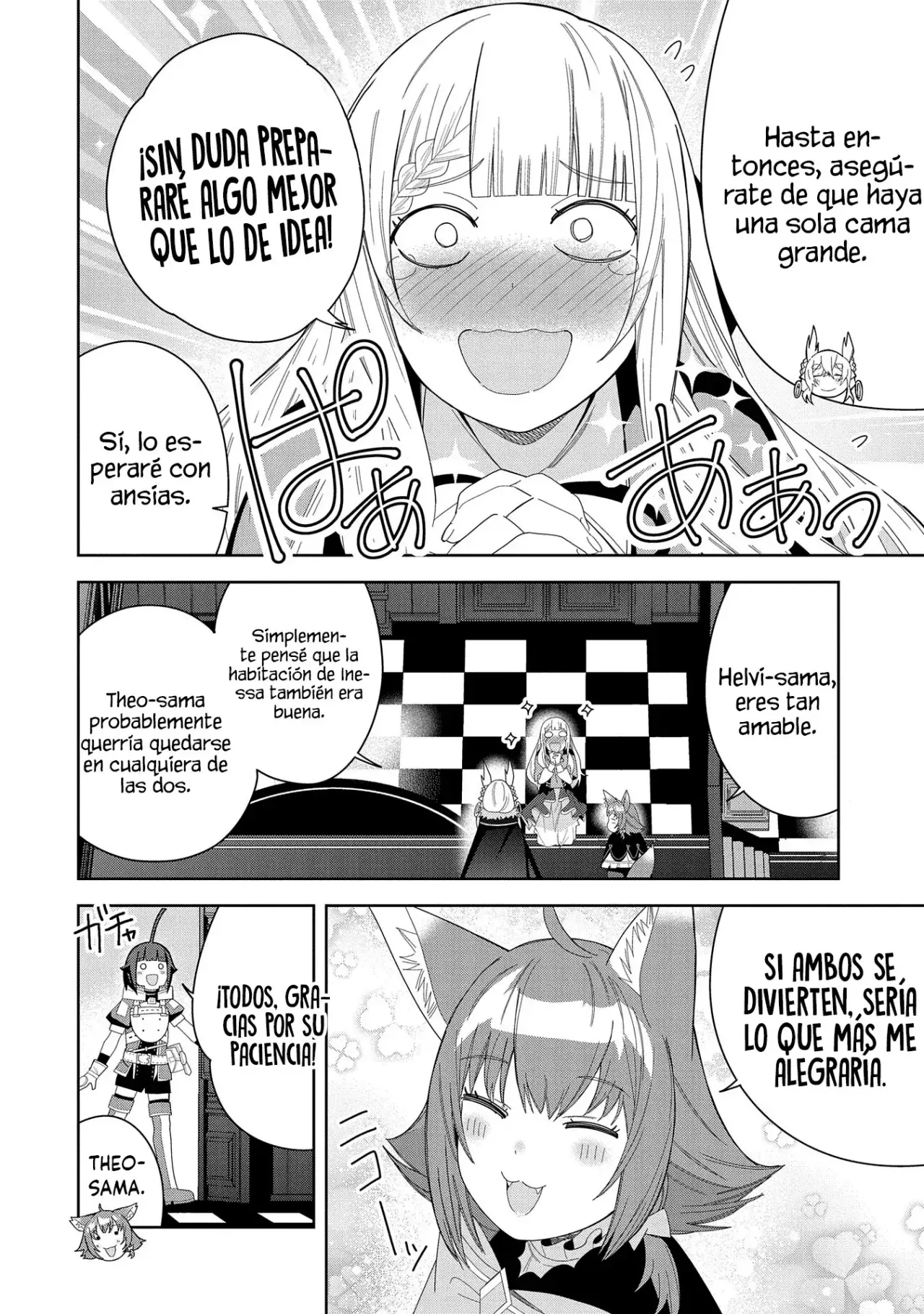 Invoqué al diablo para hacer realidad mi deseo, pero era muy hermosa, así que me casé con ella ~ Mi nueva esposa es el diablo ~ Capitulo 40 página 7
