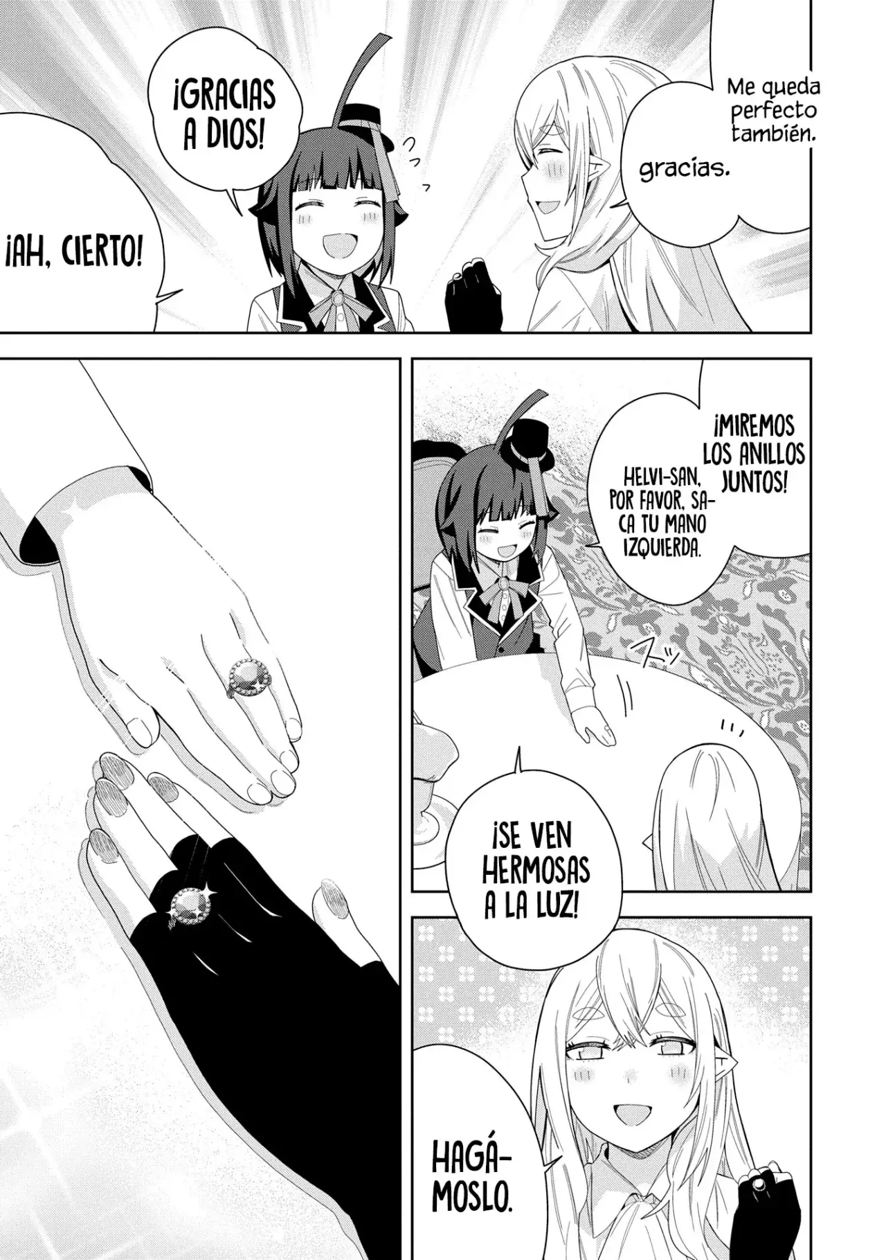 Invoqué al diablo para hacer realidad mi deseo, pero era muy hermosa, así que me casé con ella ~ Mi nueva esposa es el diablo ~ Capitulo 42 página 10