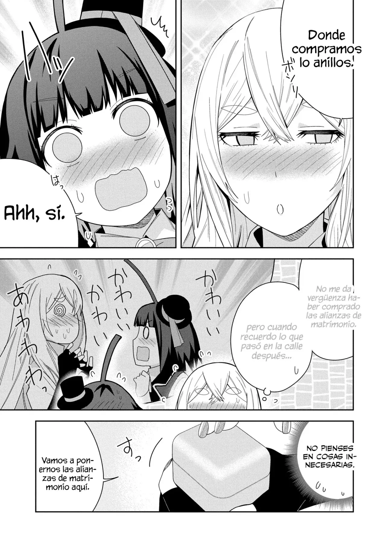 Invoqué al diablo para hacer realidad mi deseo, pero era muy hermosa, así que me casé con ella ~ Mi nueva esposa es el diablo ~ Capitulo 42 página 6